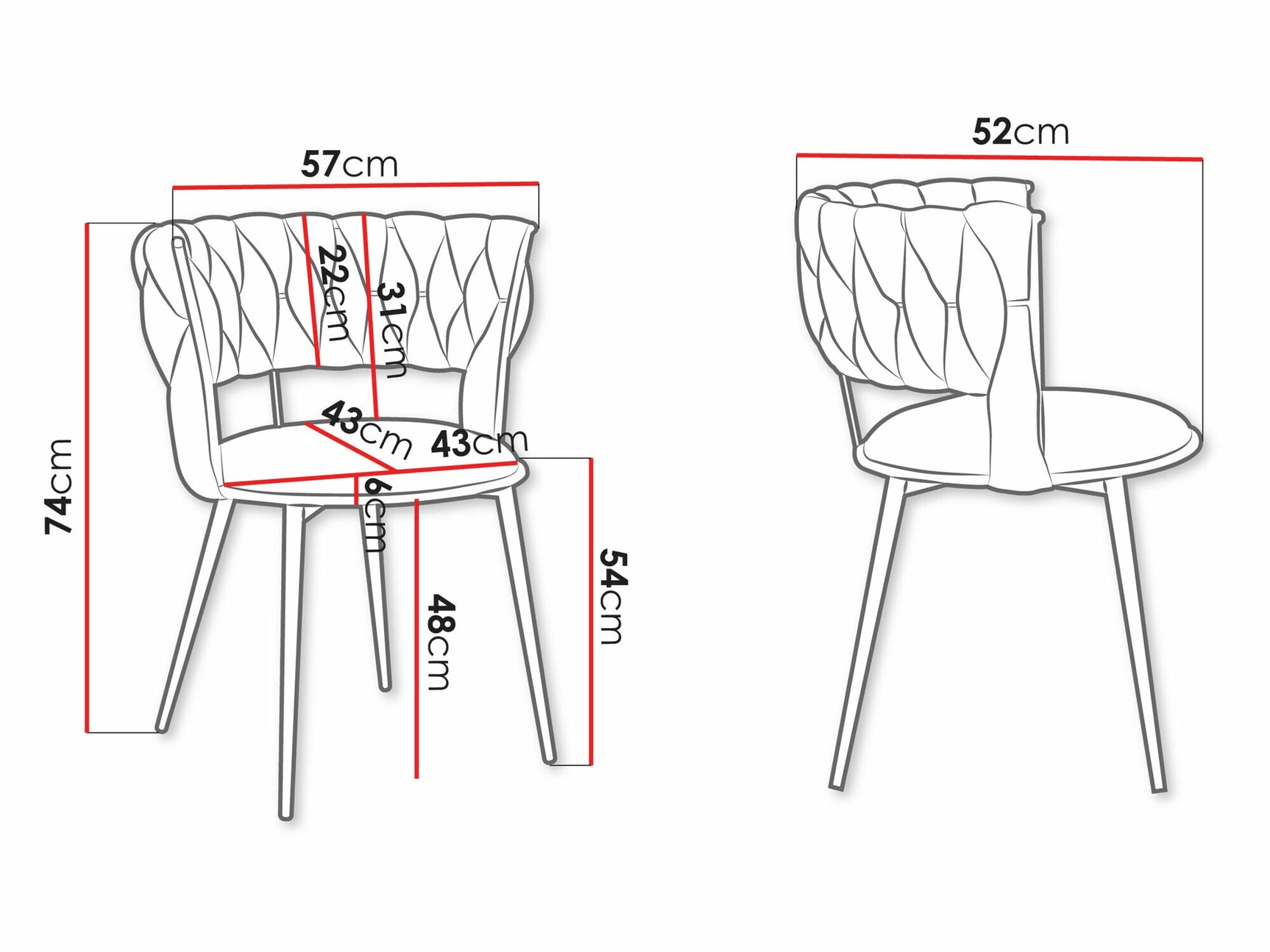 Stolesæt Comfivo 440