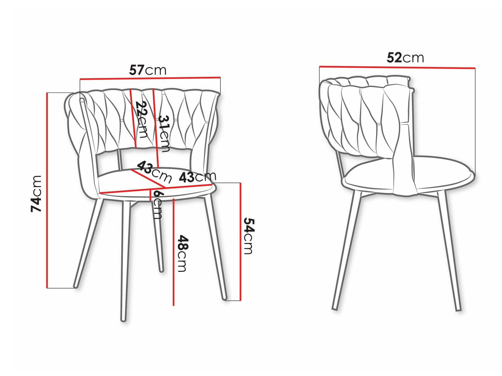 Stolesæt Comfivo 440