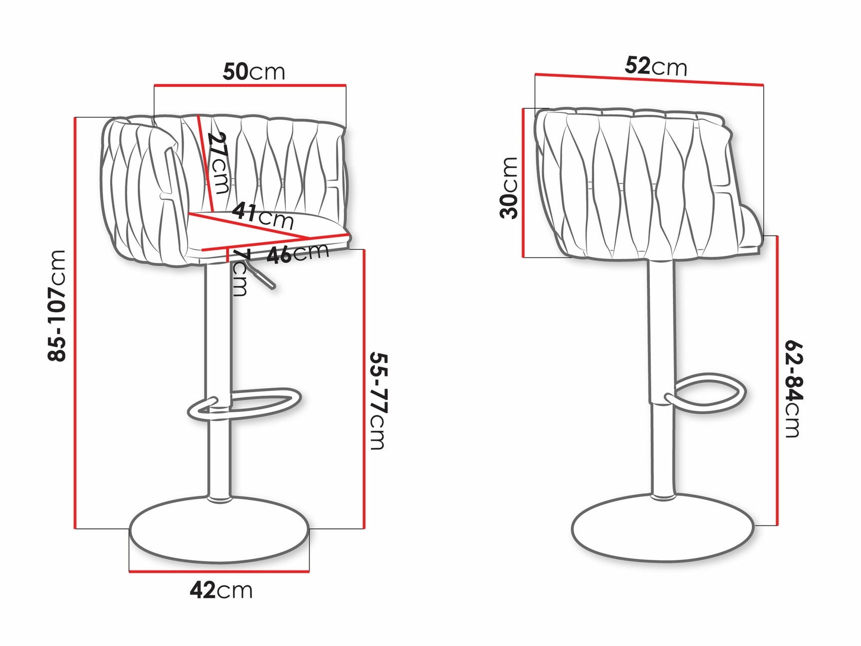 Barstole-sæt Comfivo 435