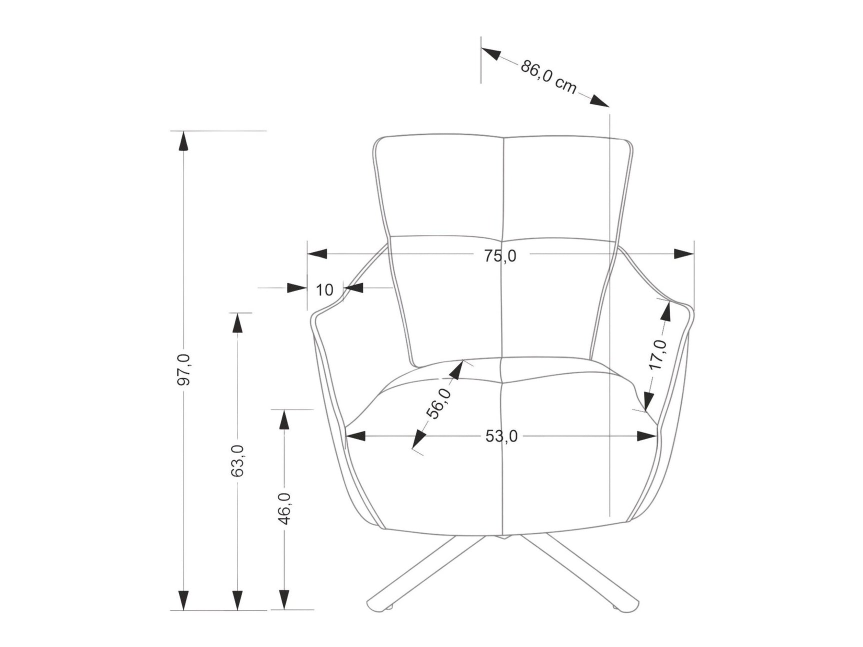 Lænestol Houston 1928