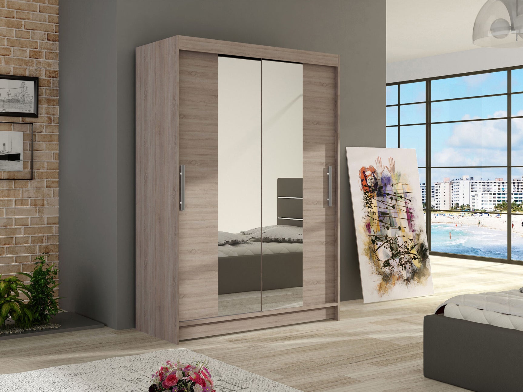 Garderobeskab Closico 133 3998237