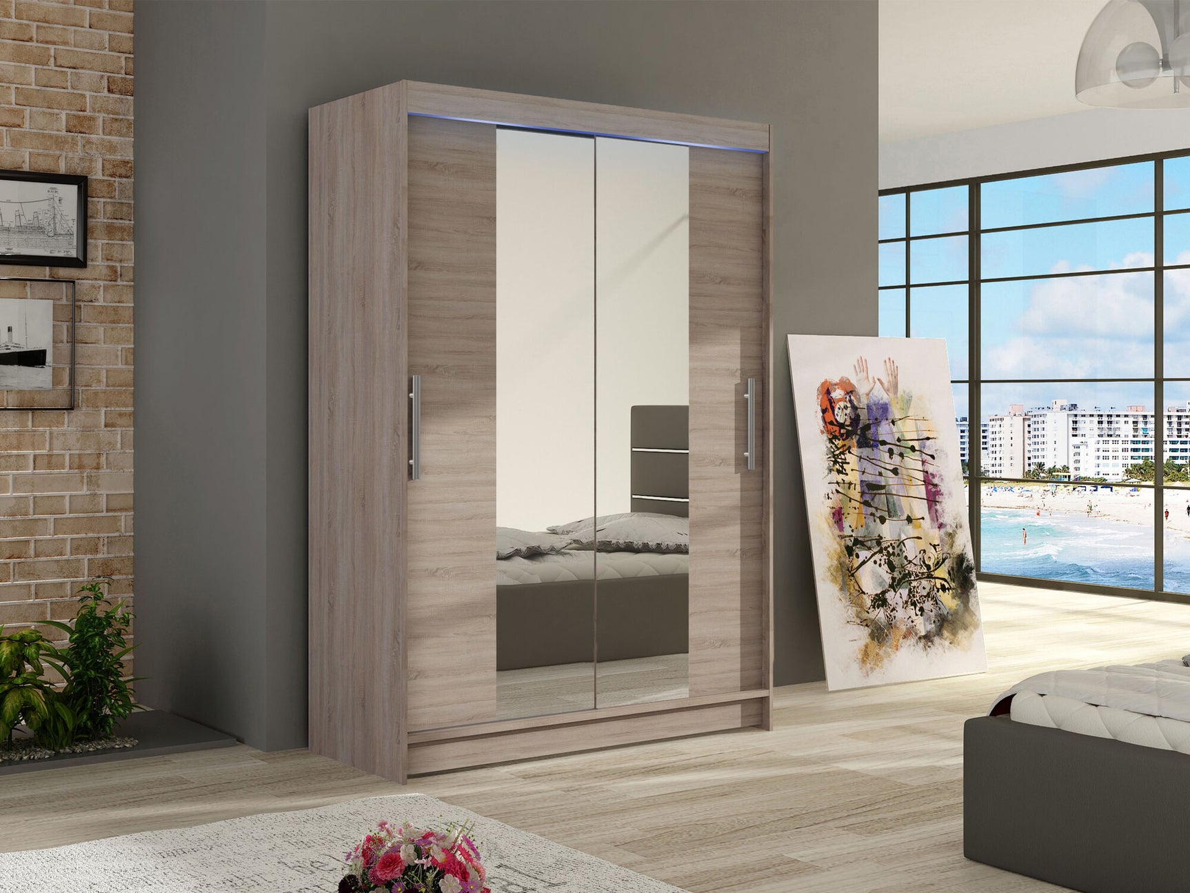 Garderobeskab Closico 133 3998239