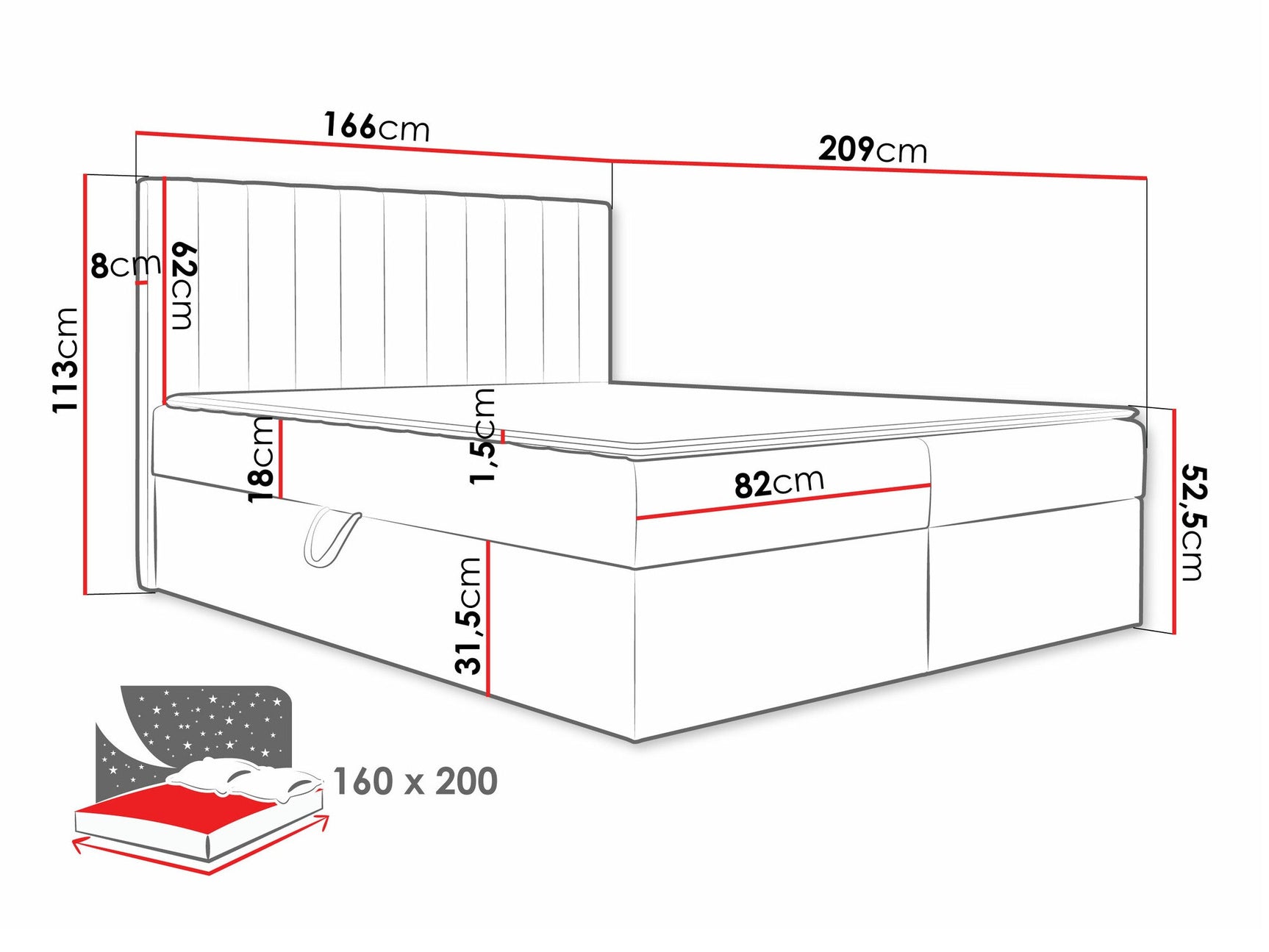 Kontinentalseng Garland 100