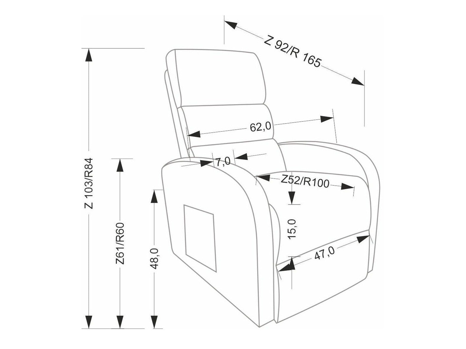 Lænestol Houston 1954