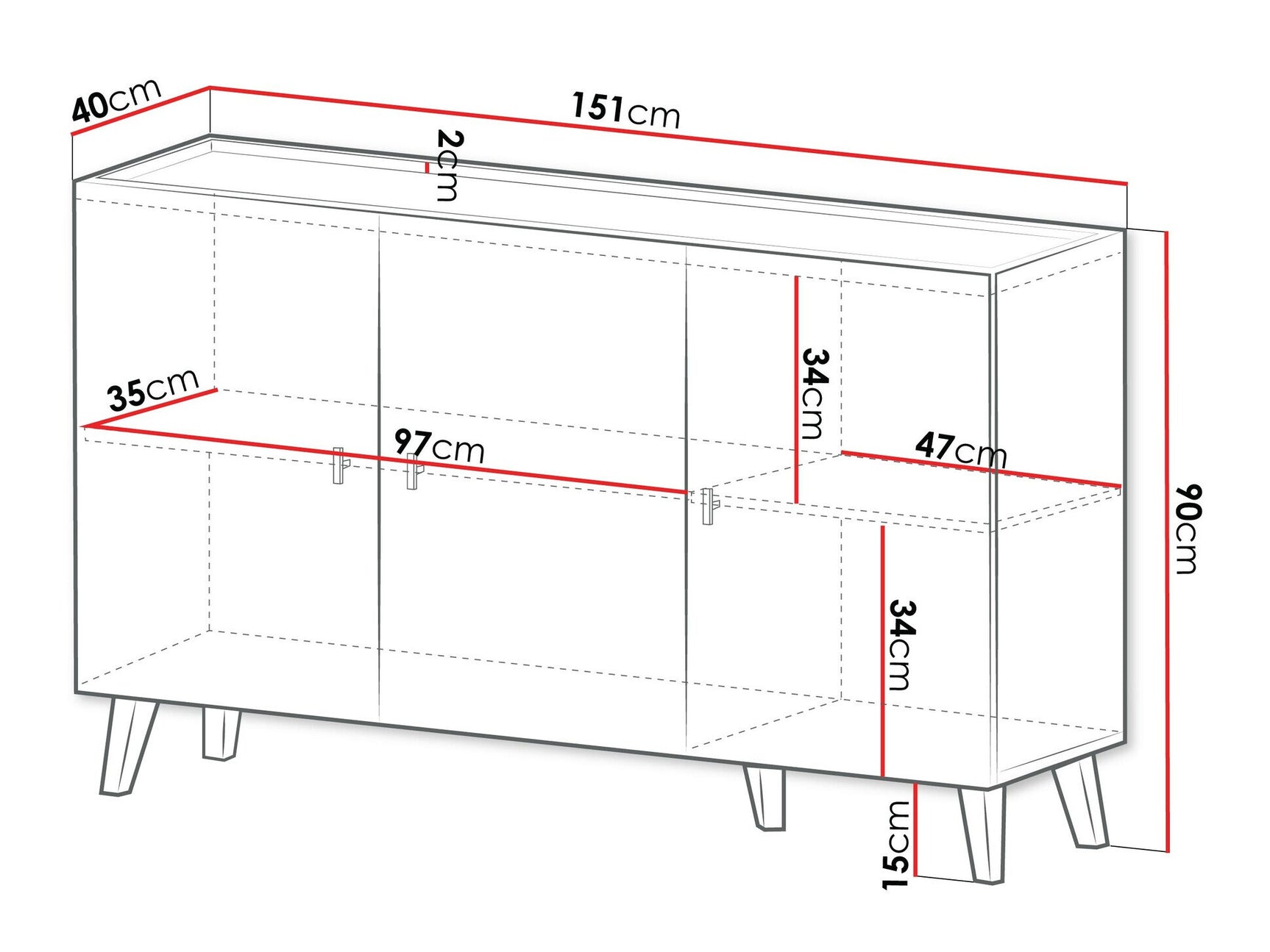 Skænk Comfivo Avimelo 101