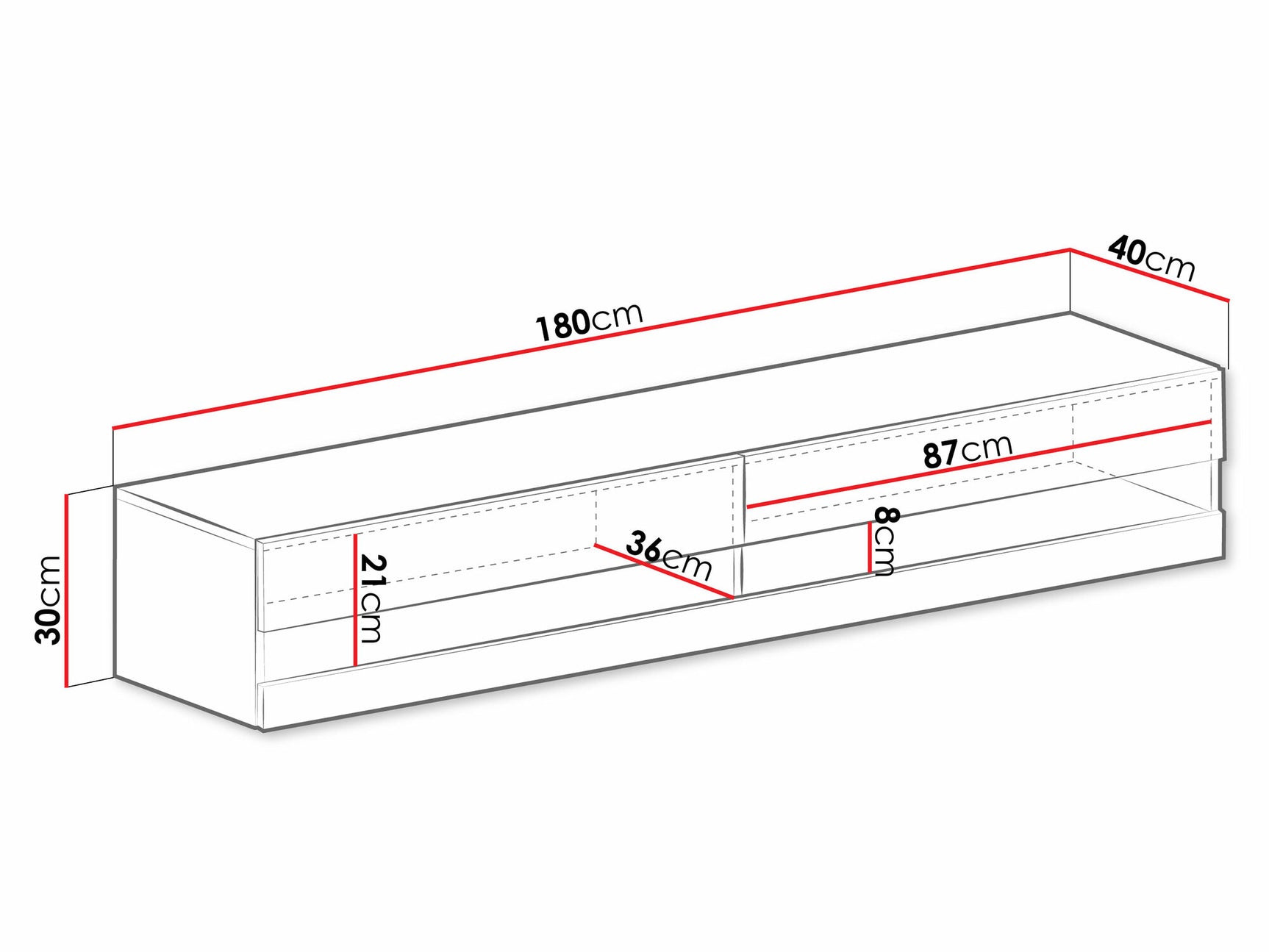 TV-bord Venenou 120 4029168