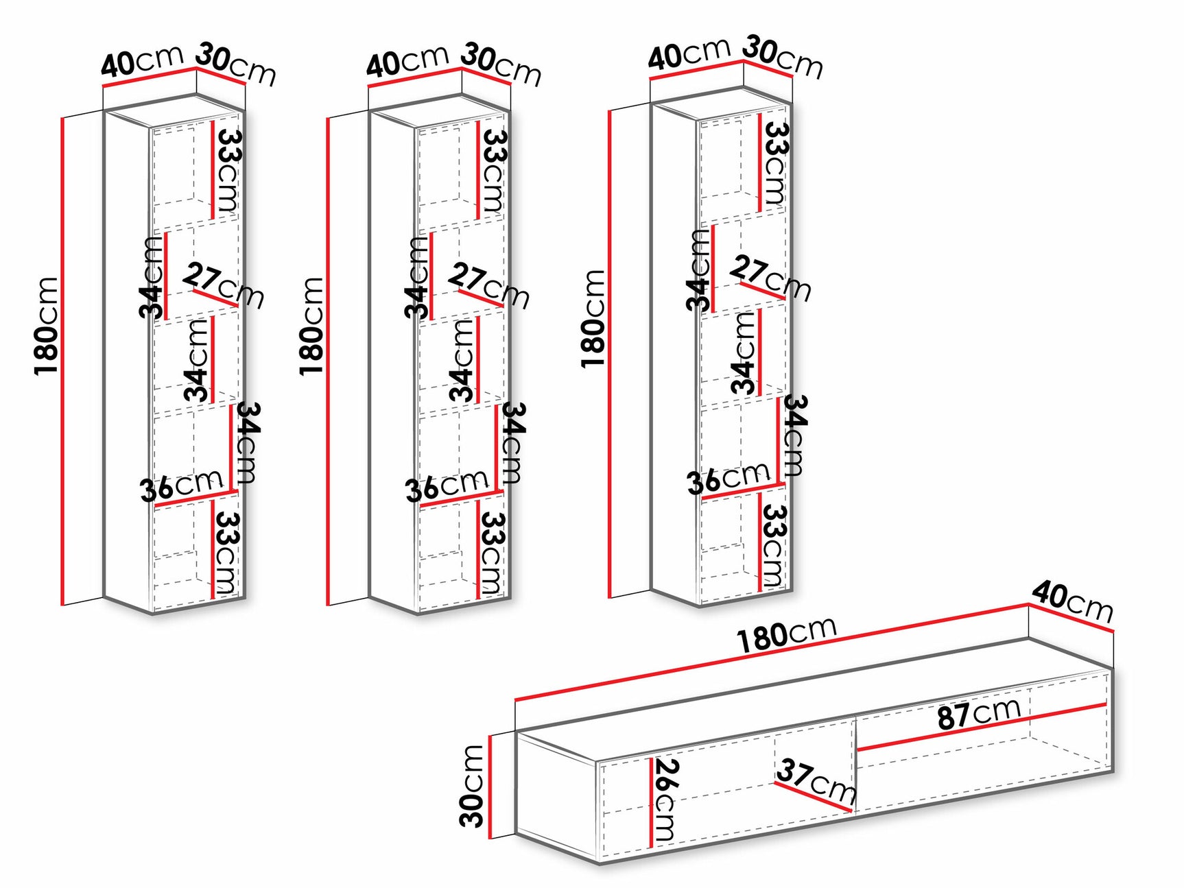 Stuemøbler-sæt Venenou 100 4029213