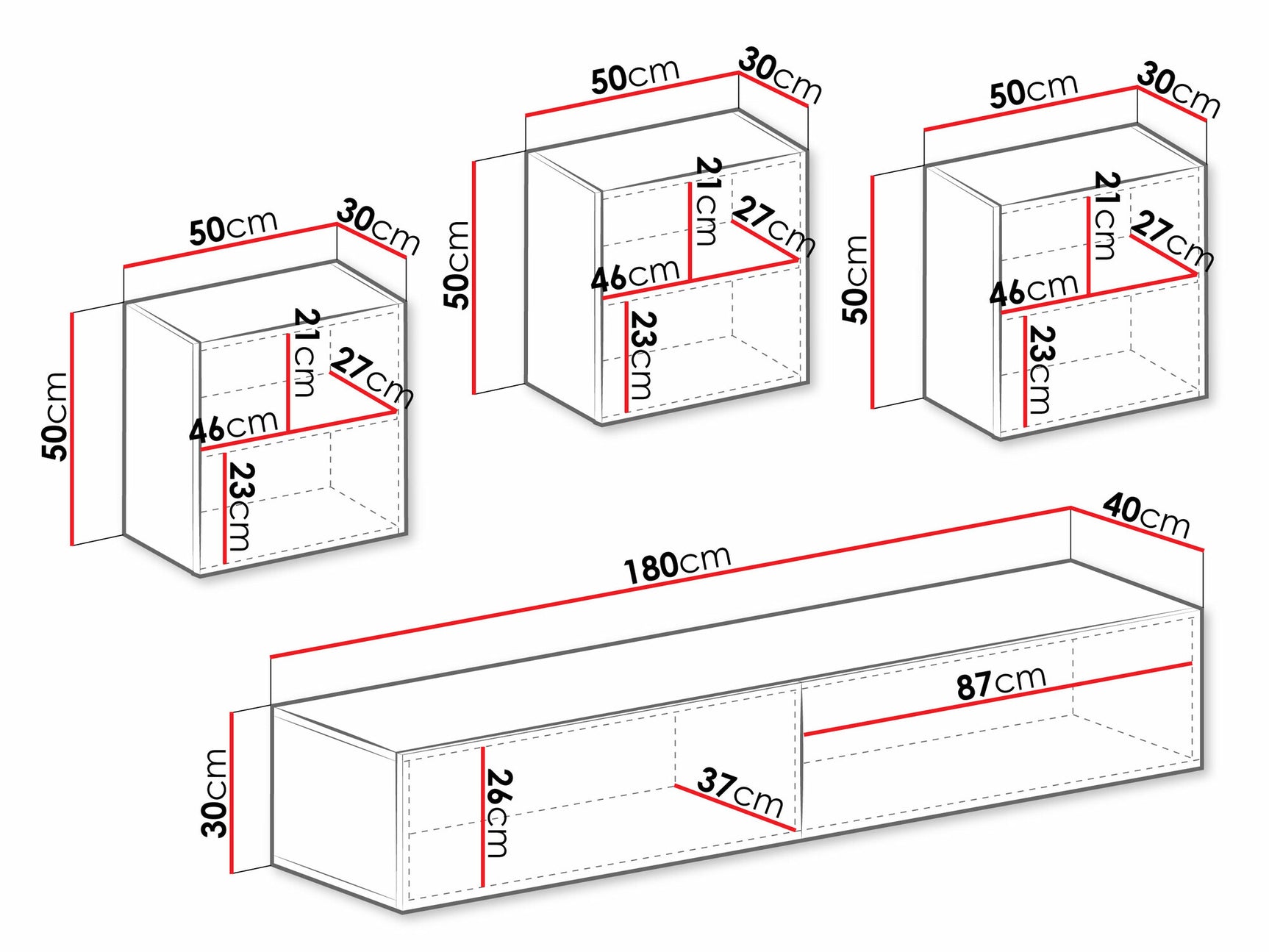 Stuemøbler-sæt Venenou 109 4029338