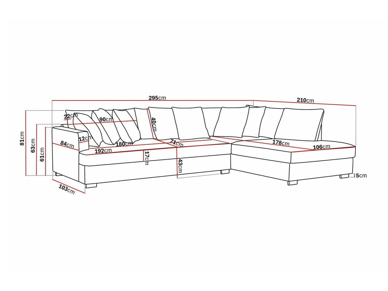 Hjørnesofa Tivsoe 105