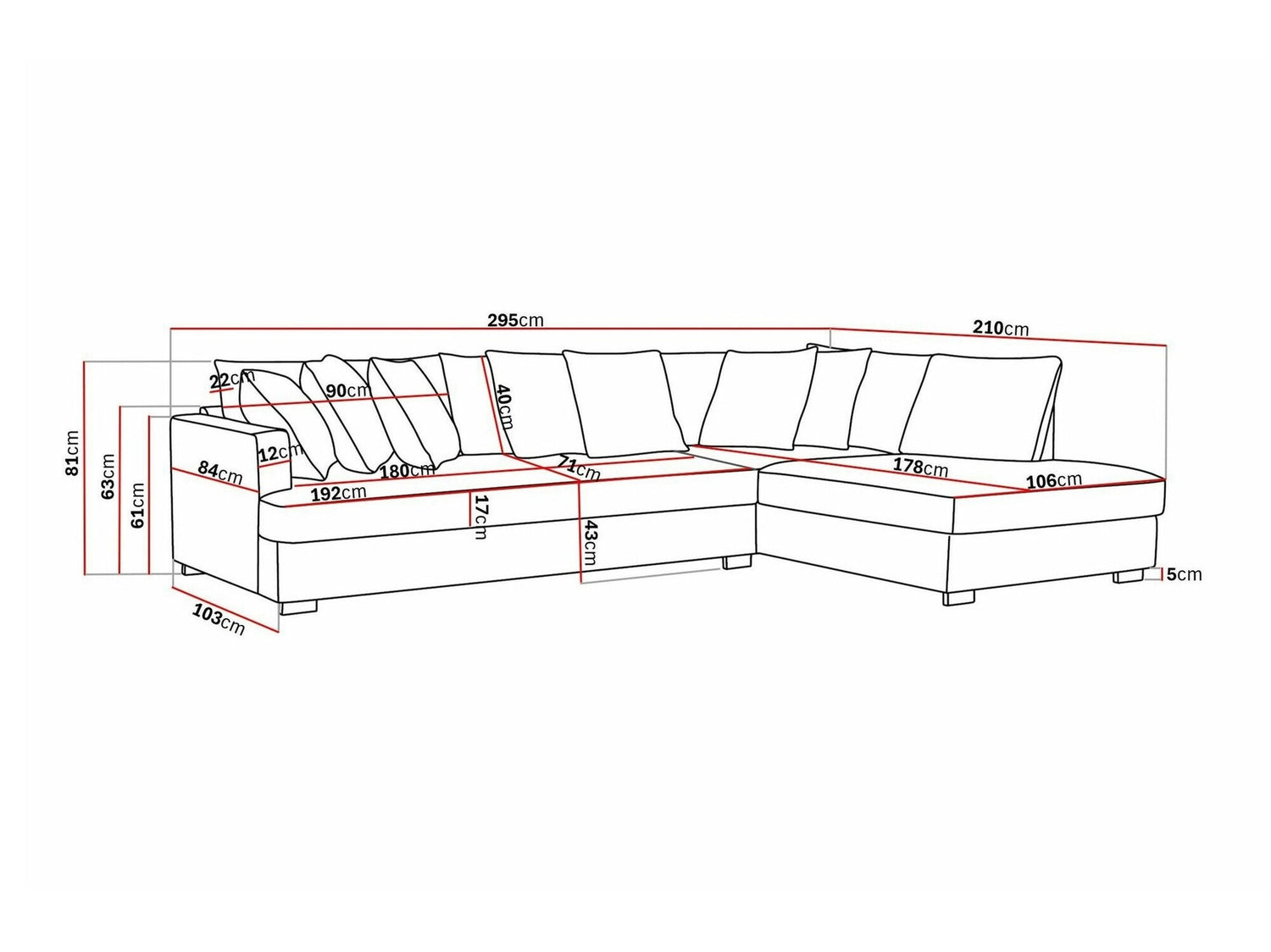 Hjørnesofa Tivsoe 105