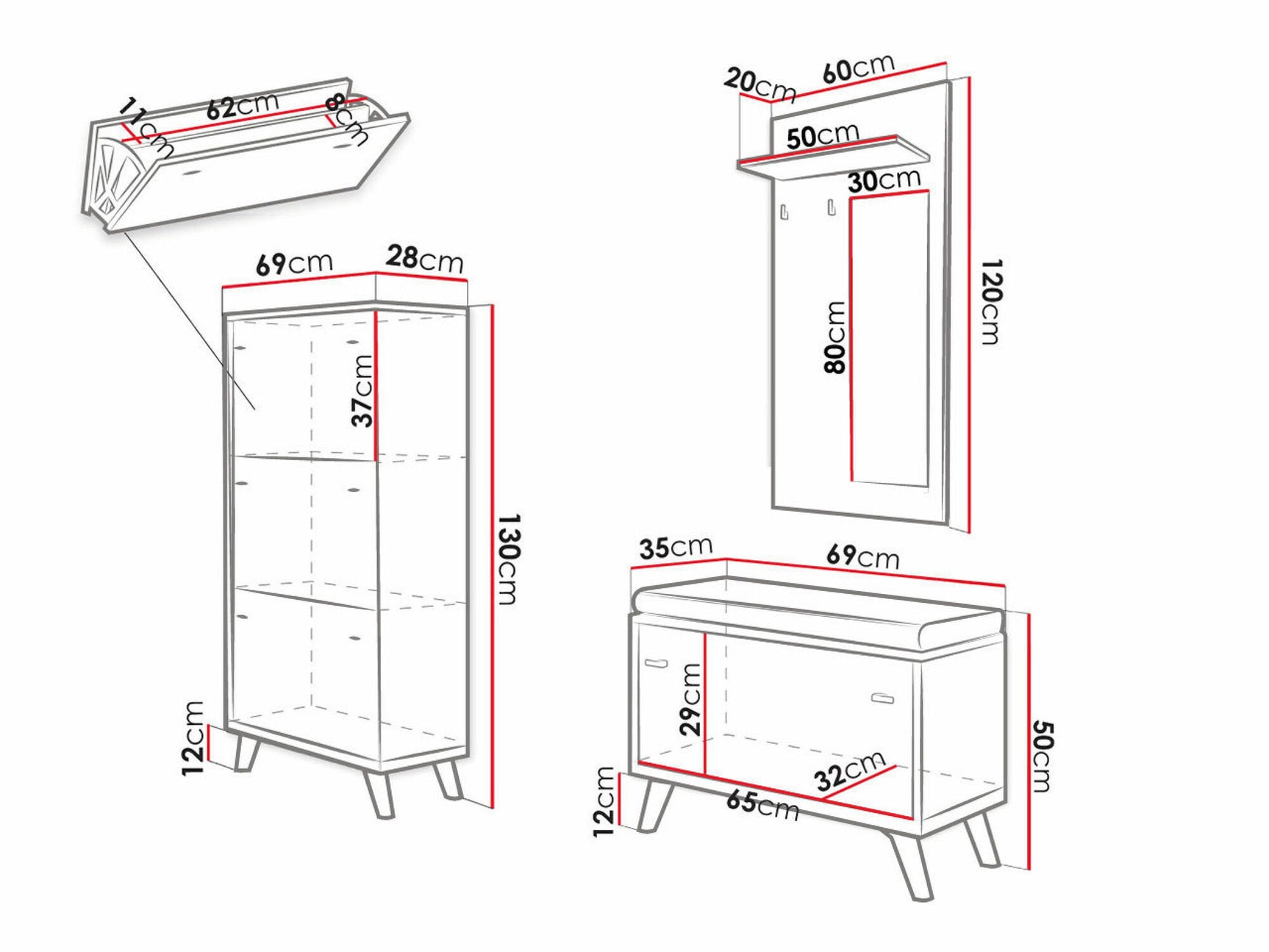 Entrésæt Levtena 106 4051134