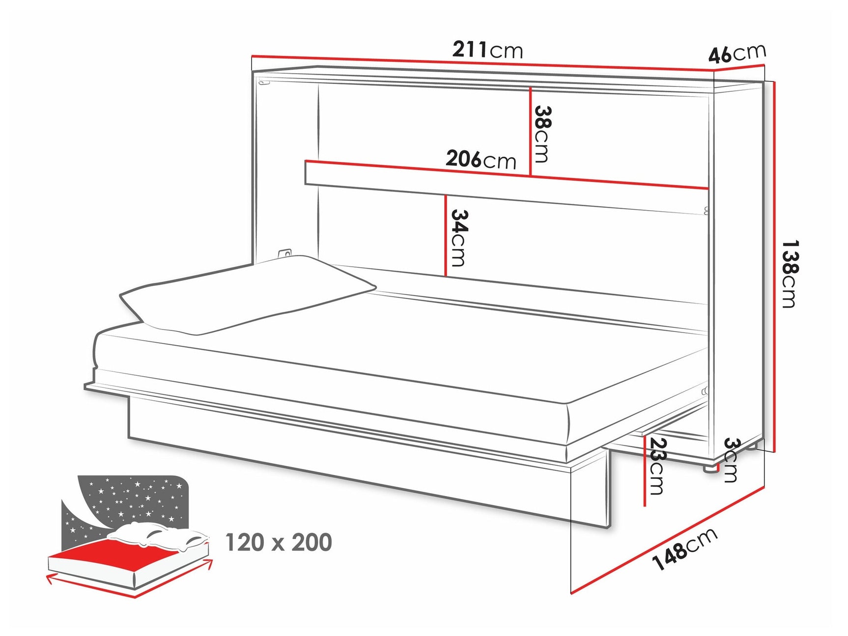 Møbelsæt Concept Pro Lenart Levfere 143 4055106