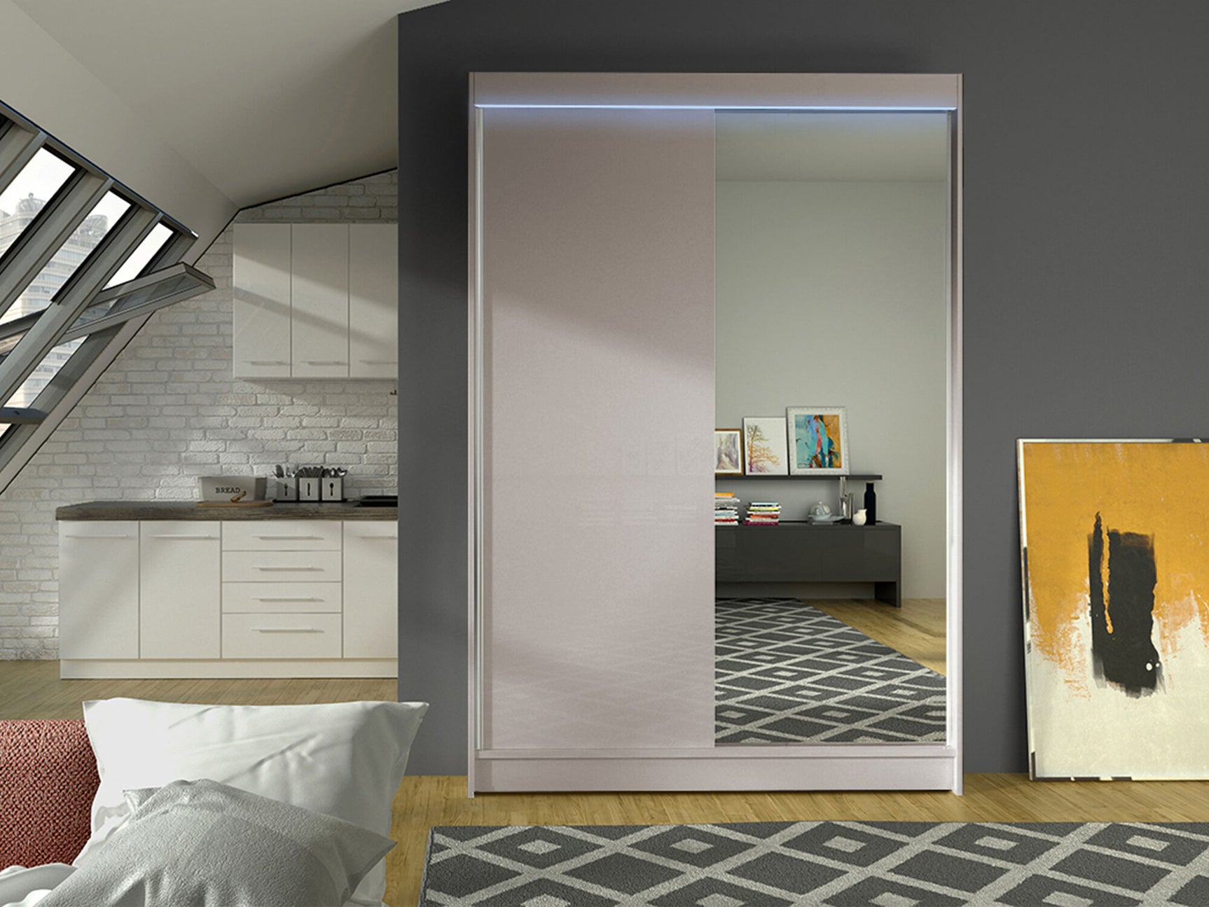 Garderobeskab Closico 147 4056272