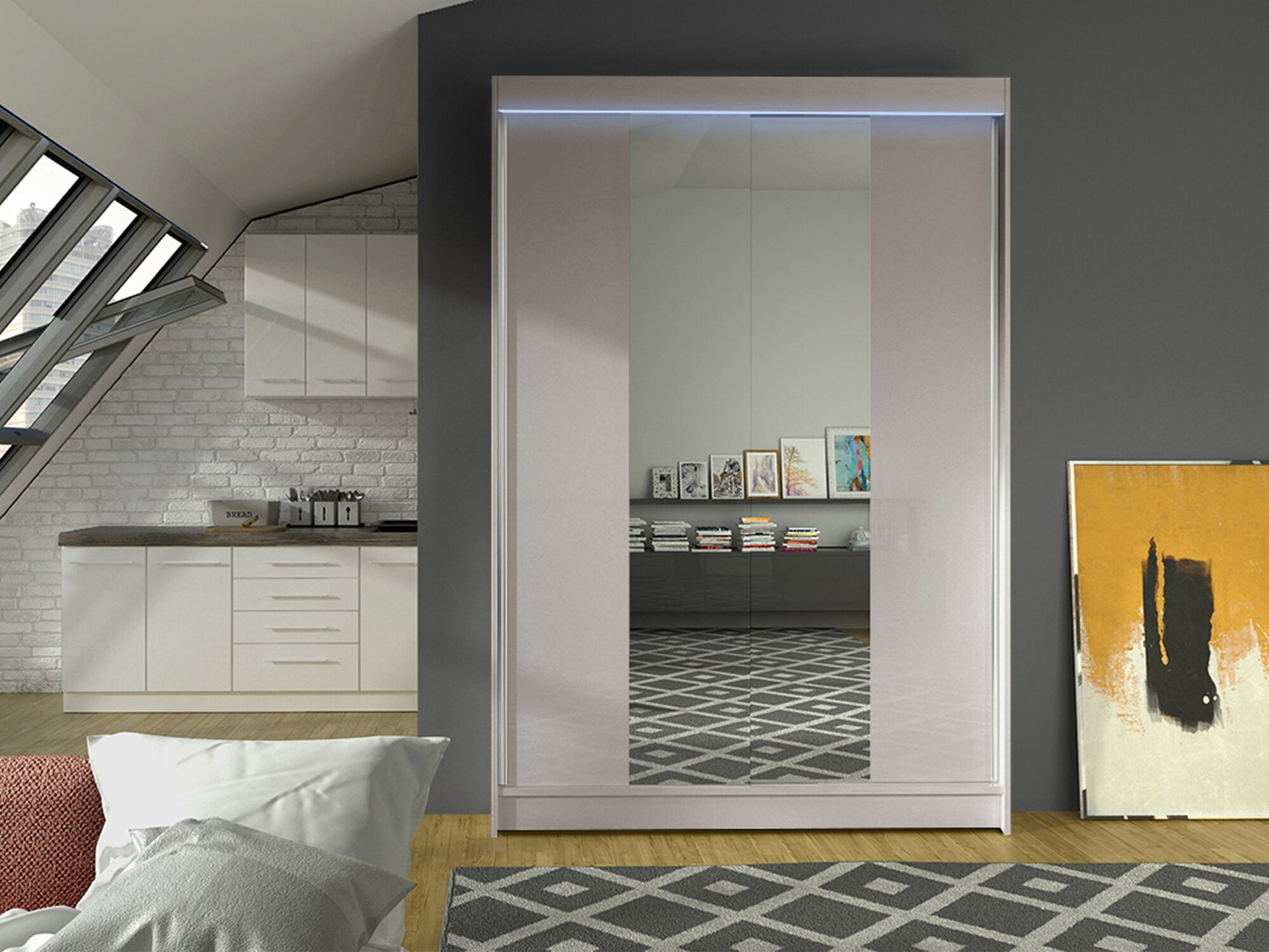 Garderobeskab Closico 148 4056303