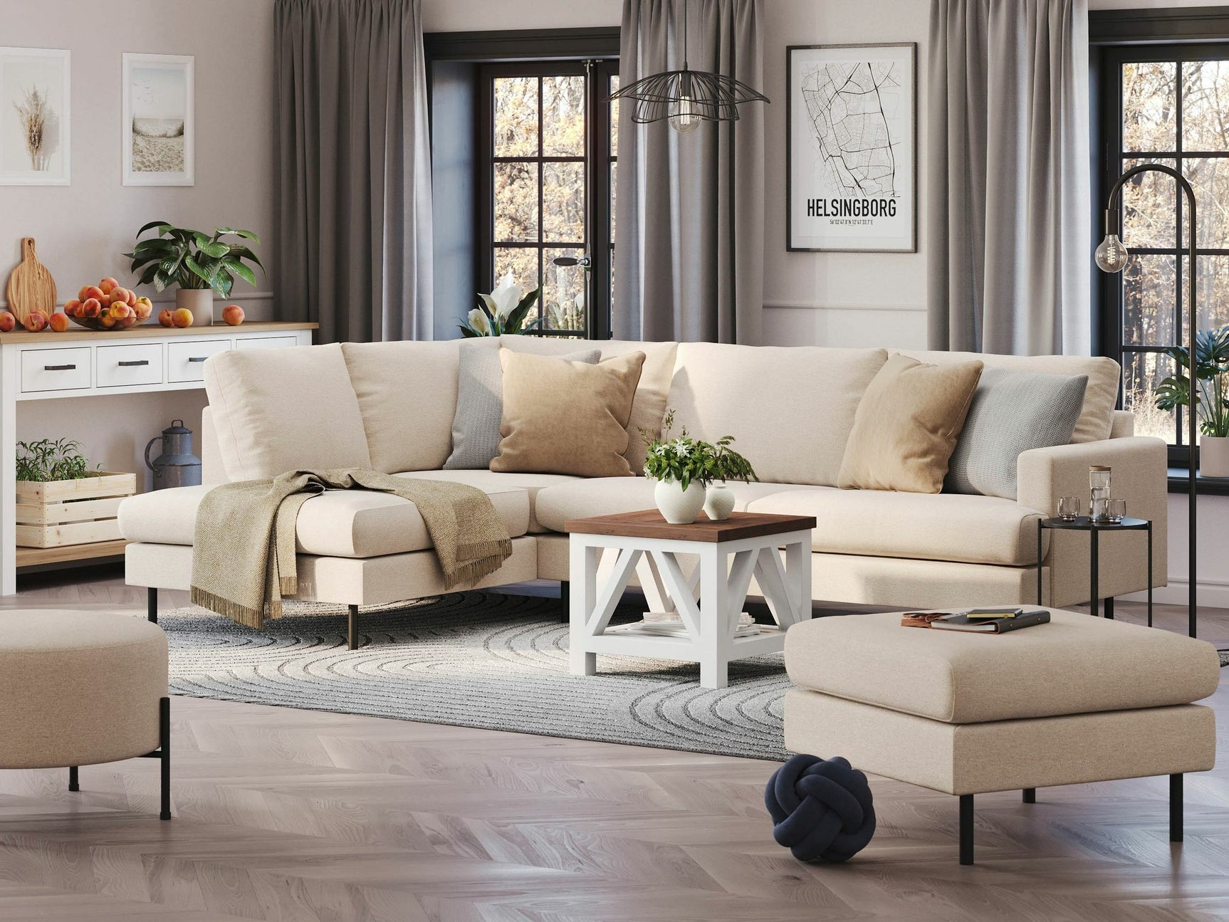 Hjørnesofa Ophliva 106