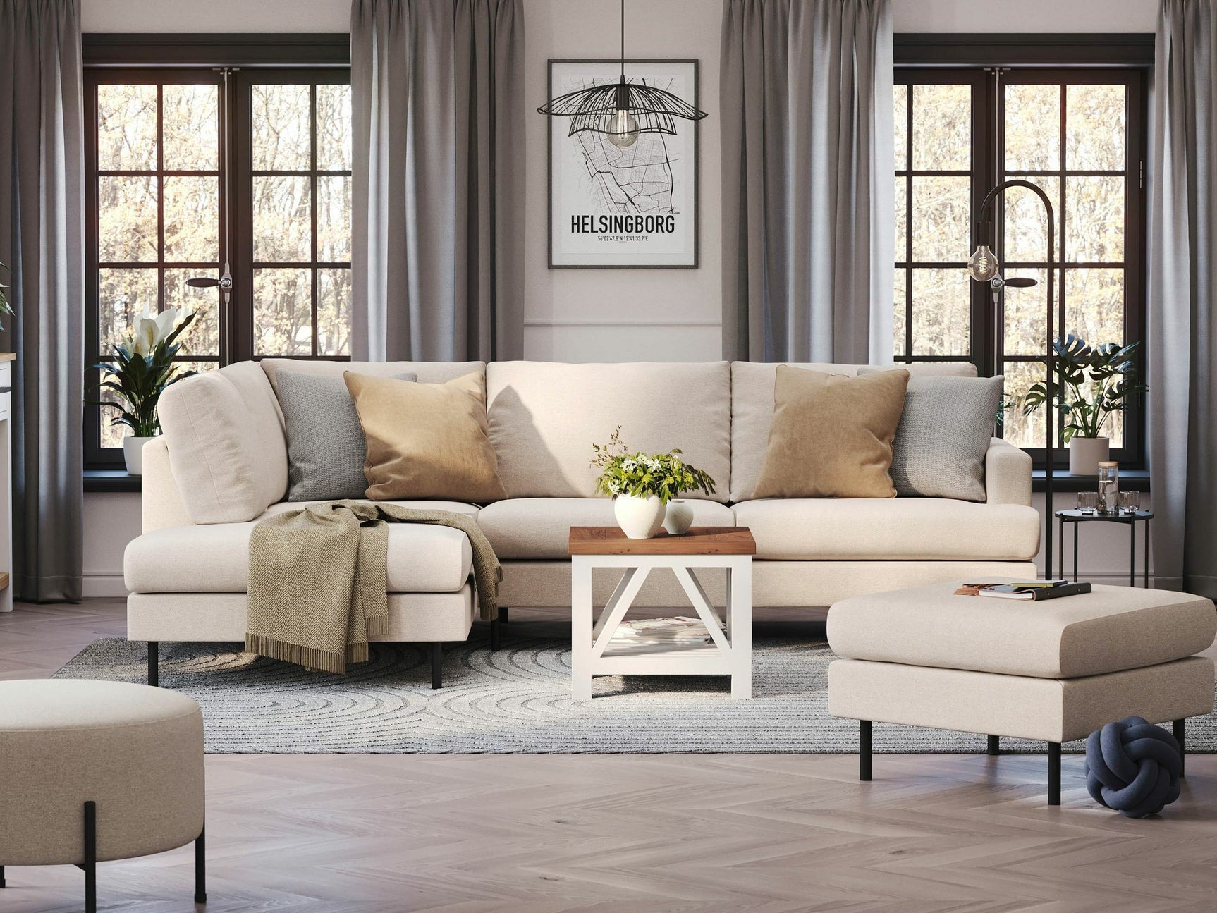 Hjørnesofa Ophliva 106