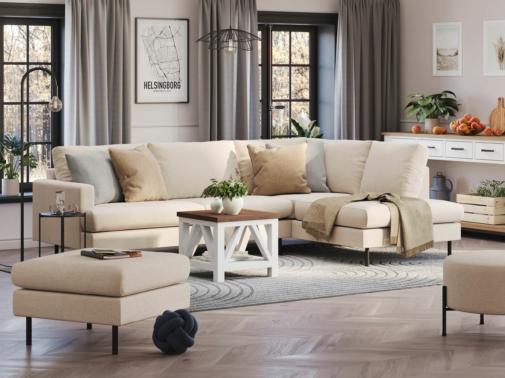 Hjørnesofa Ophliva 106