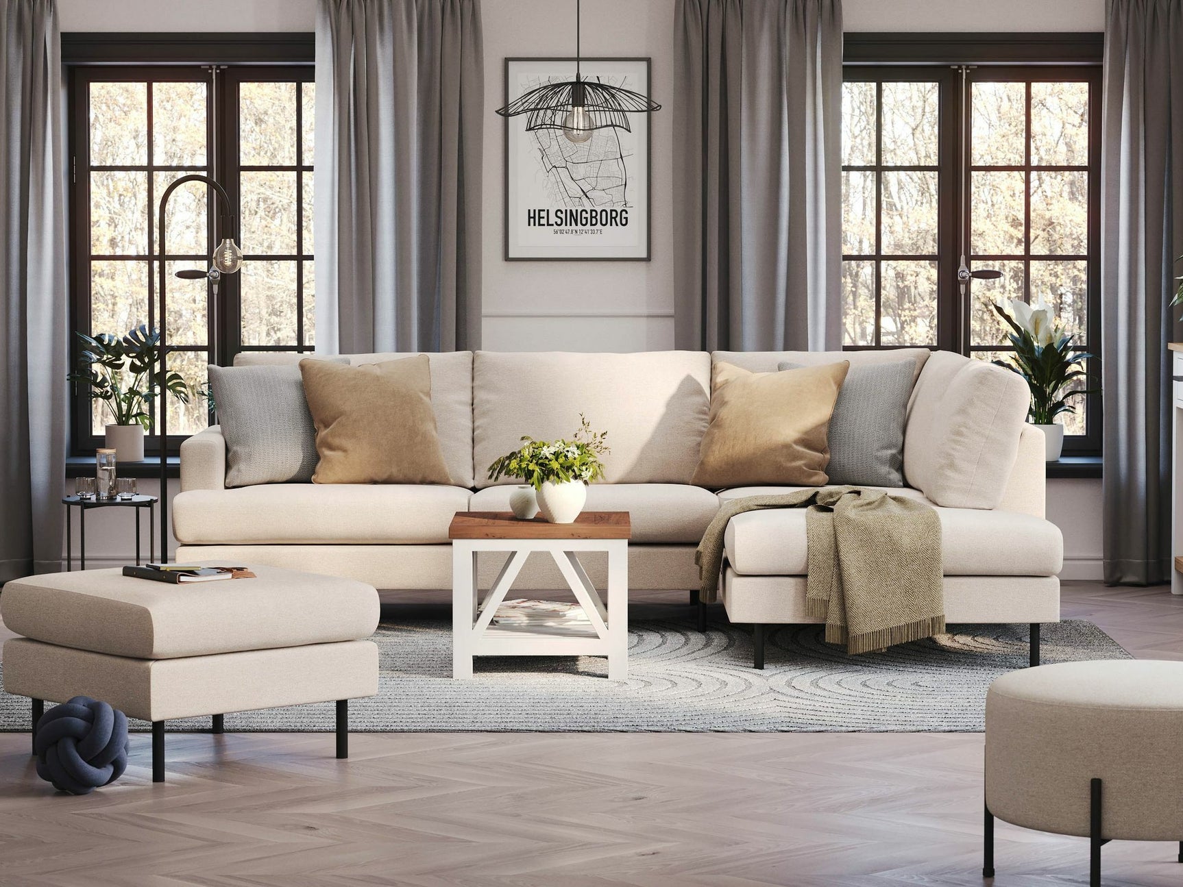 Hjørnesofa Ophliva 106