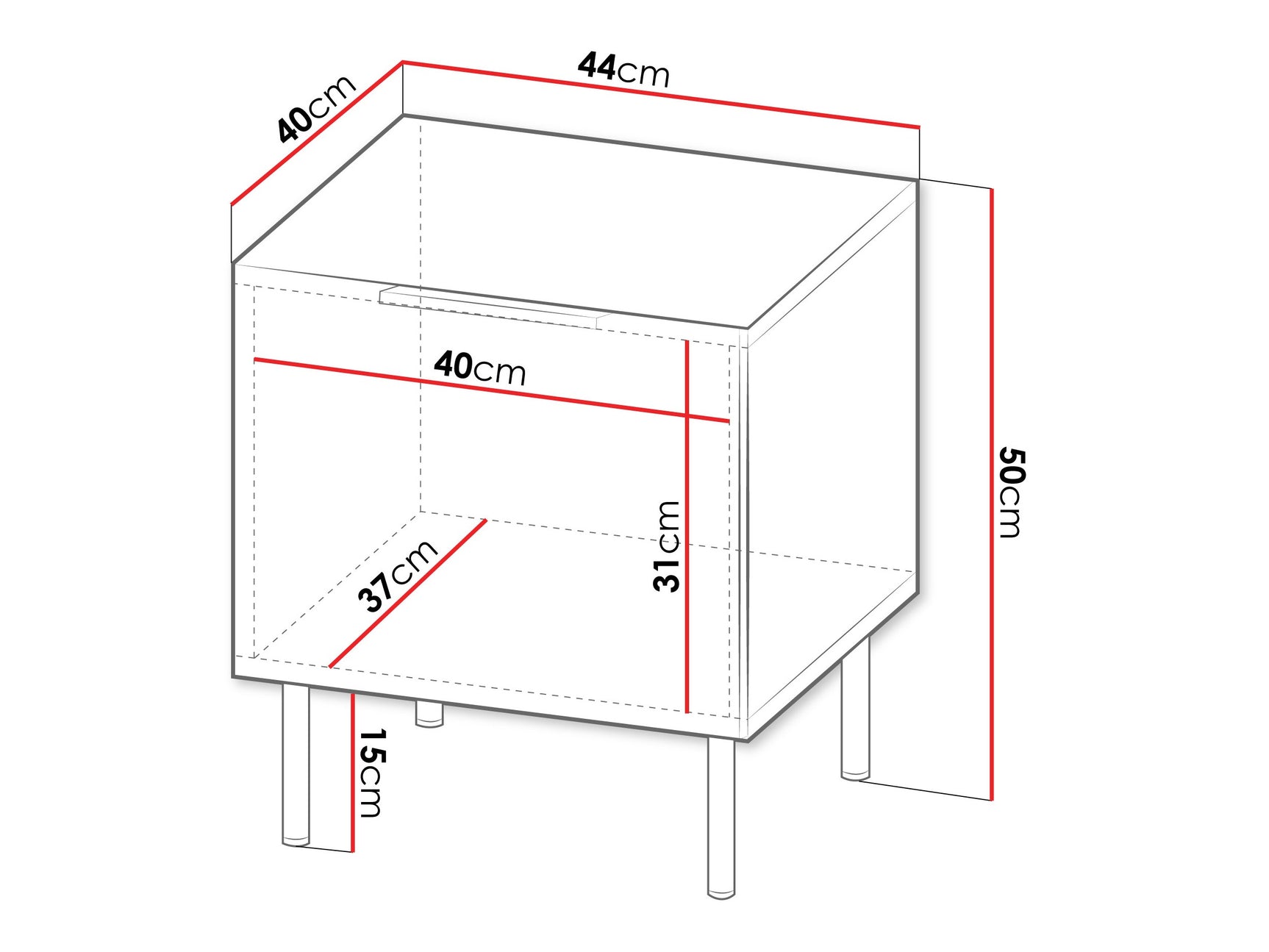 Et sæt natborde Mardalu 106