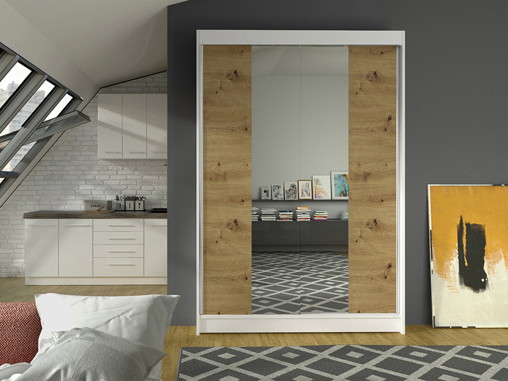 Garderobeskab Closico 148 4063106