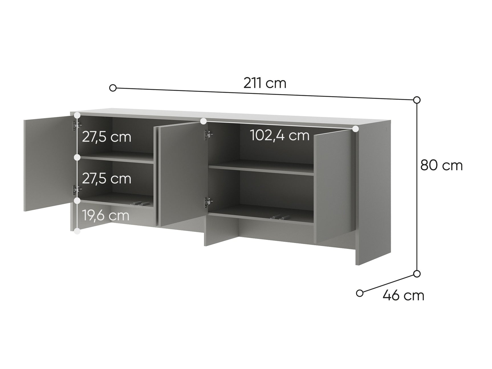 Skænk Concept Pro Lenart Levfere 119 4063363