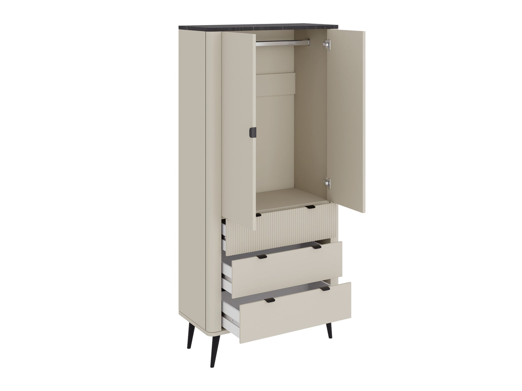 Garderobeskab Lufela 100