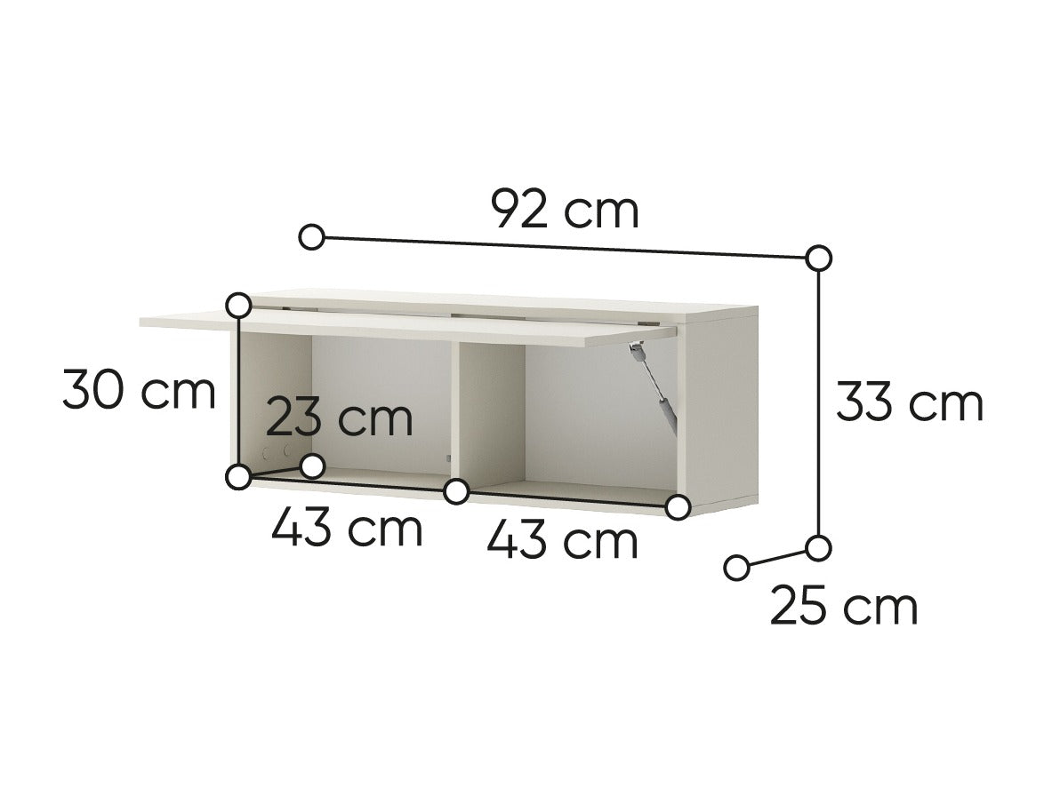 Vægskab Concept Pro Lenart Levfere 153