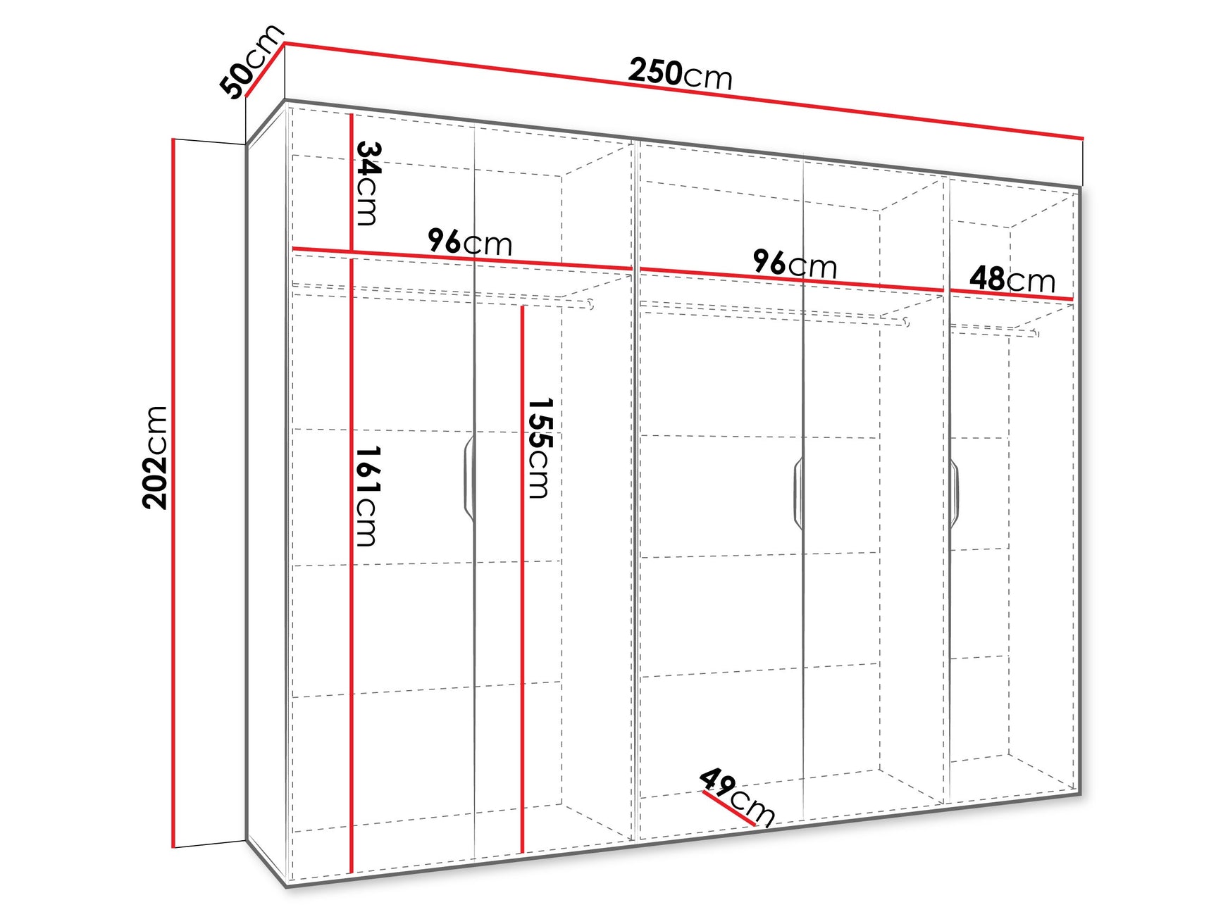Garderobeskab Hartford 515