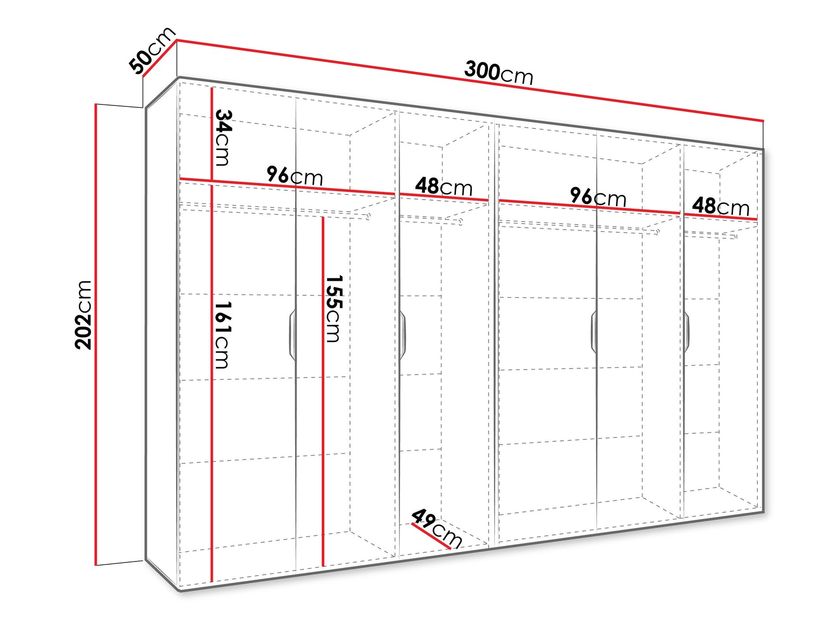 Garderobeskab Hartford 517