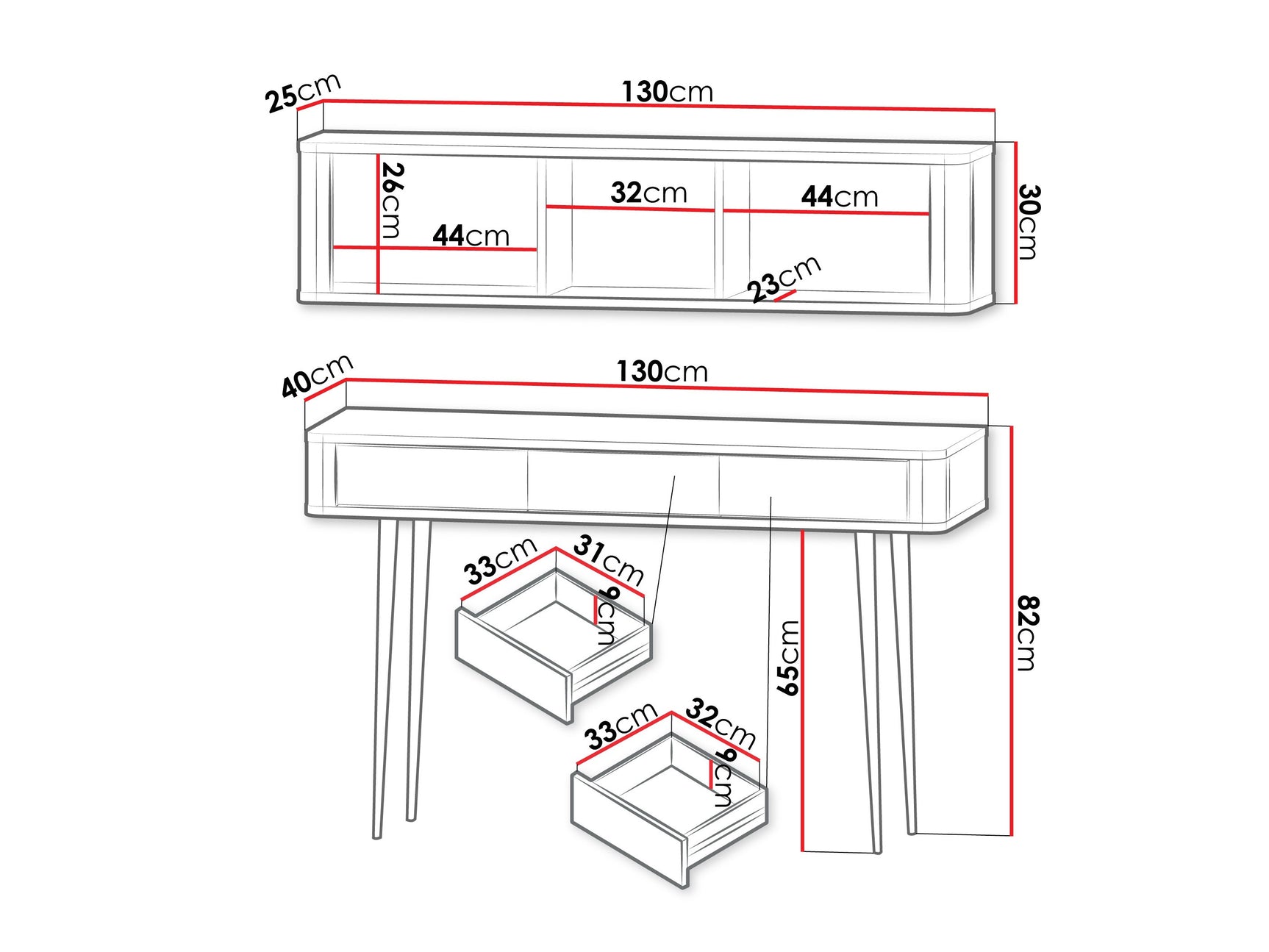 Kontorsæt Lufela 123