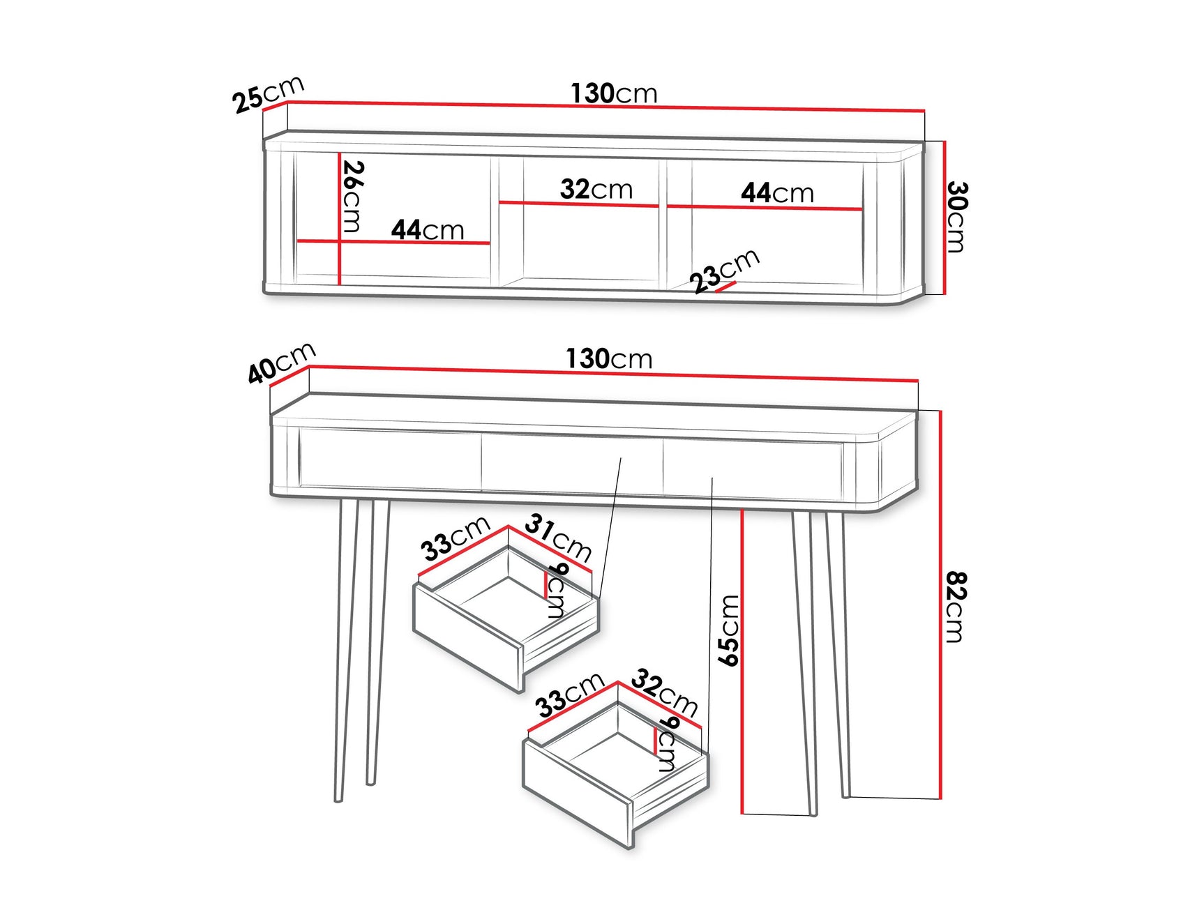 Kontorsæt Lufela 123