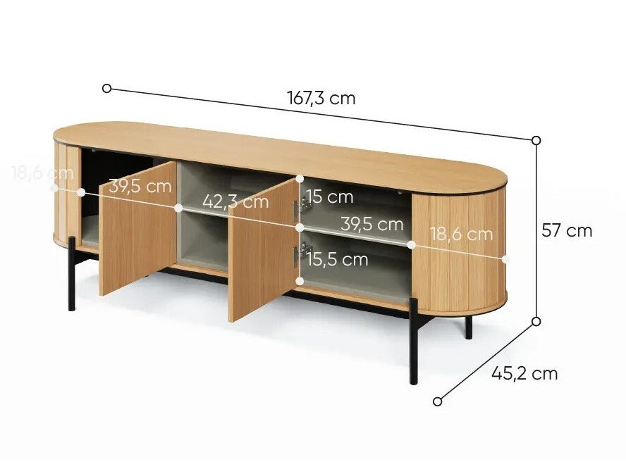 TV-bord Elbdore 104 4069185