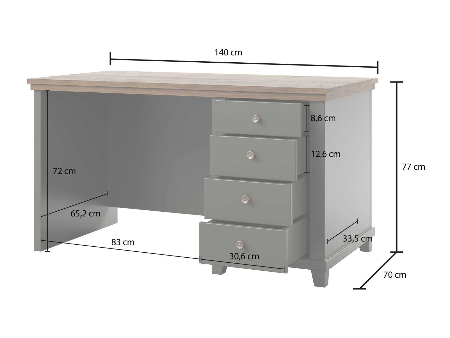 Skrivebord Tolnue 132