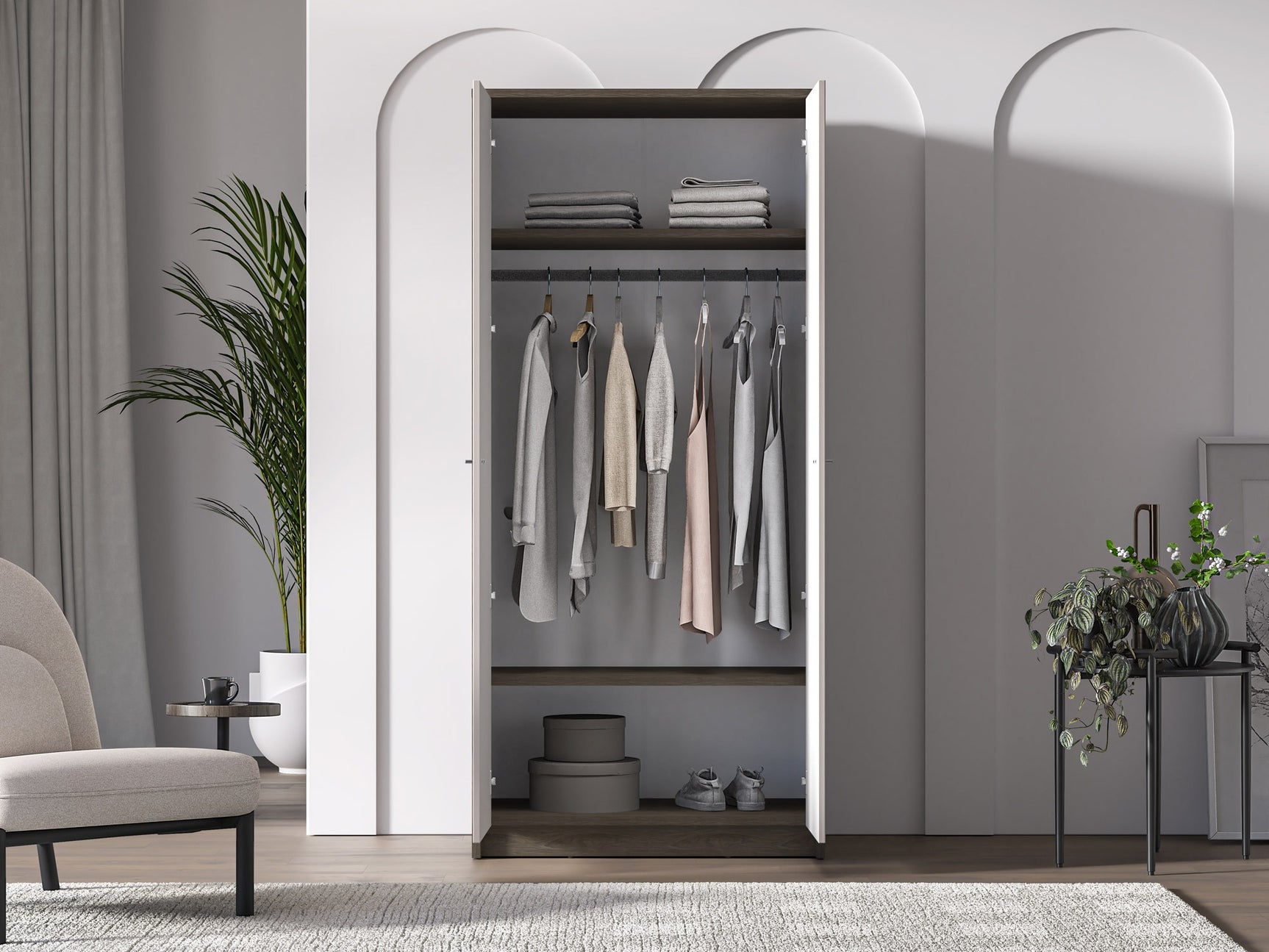 Garderobeskab Avibale 100