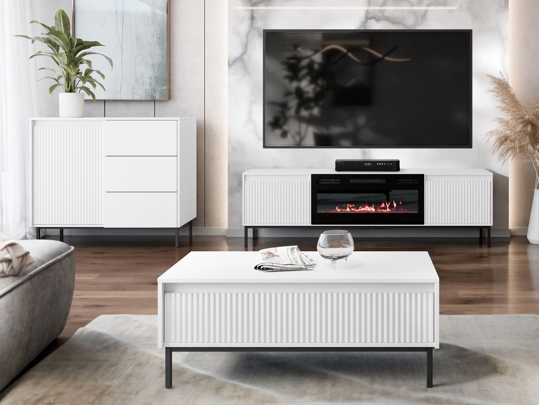 Stuemøbler-sæt Comfivo Delruva 110