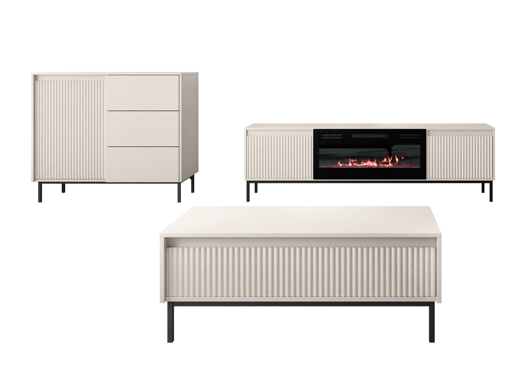 Stuemøbler-sæt Comfivo Delruva 110