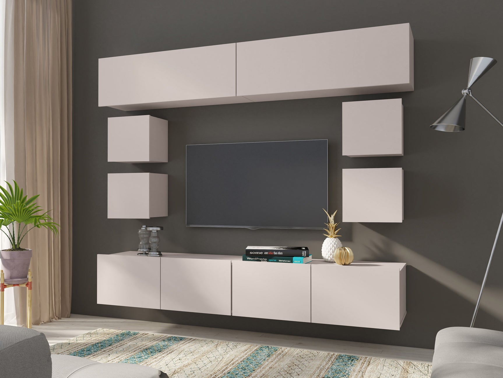 Vægskab Tivdalu 124