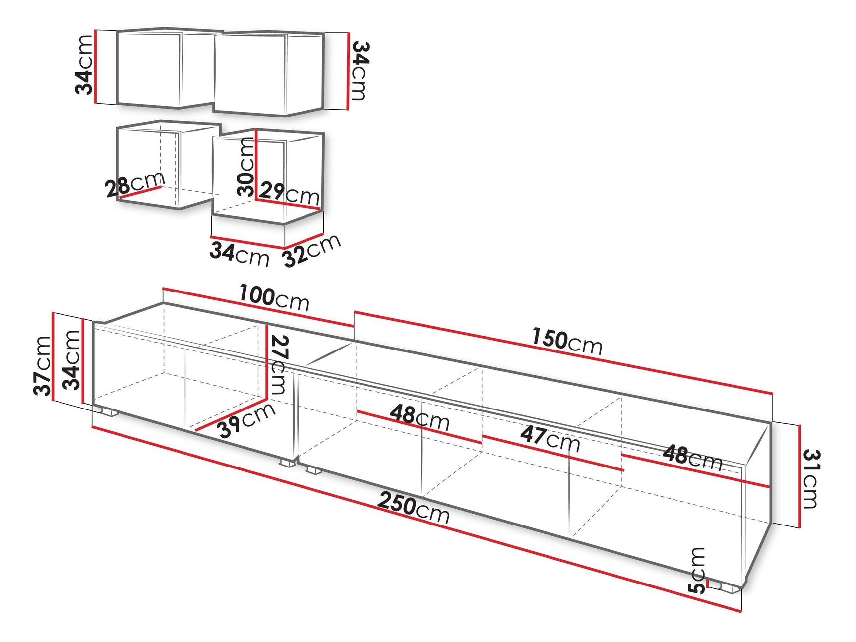 Stuemøbler-sæt Tivdalu 132