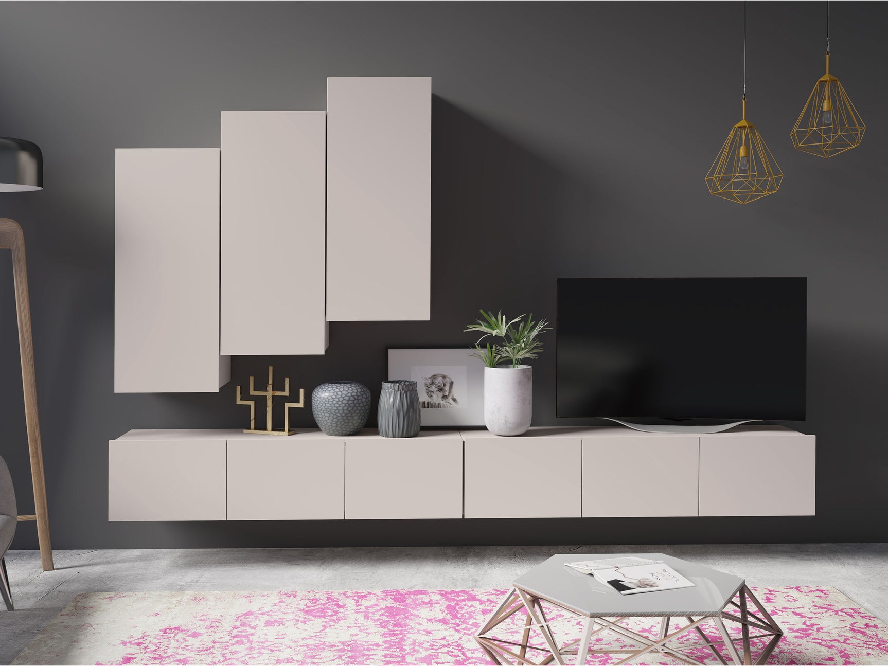 Stuemøbler-sæt Tivdalu 131