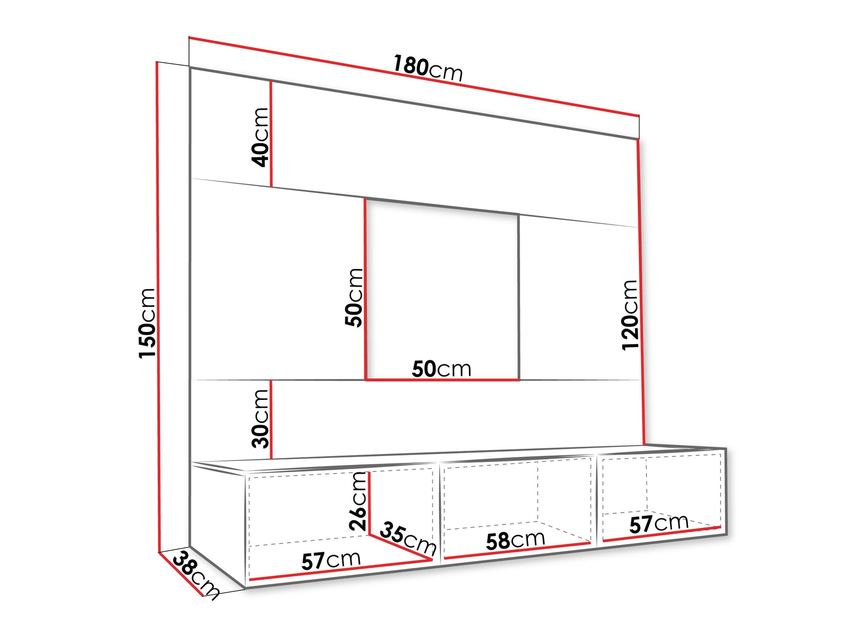Stuemøbler-sæt Comfivo 370