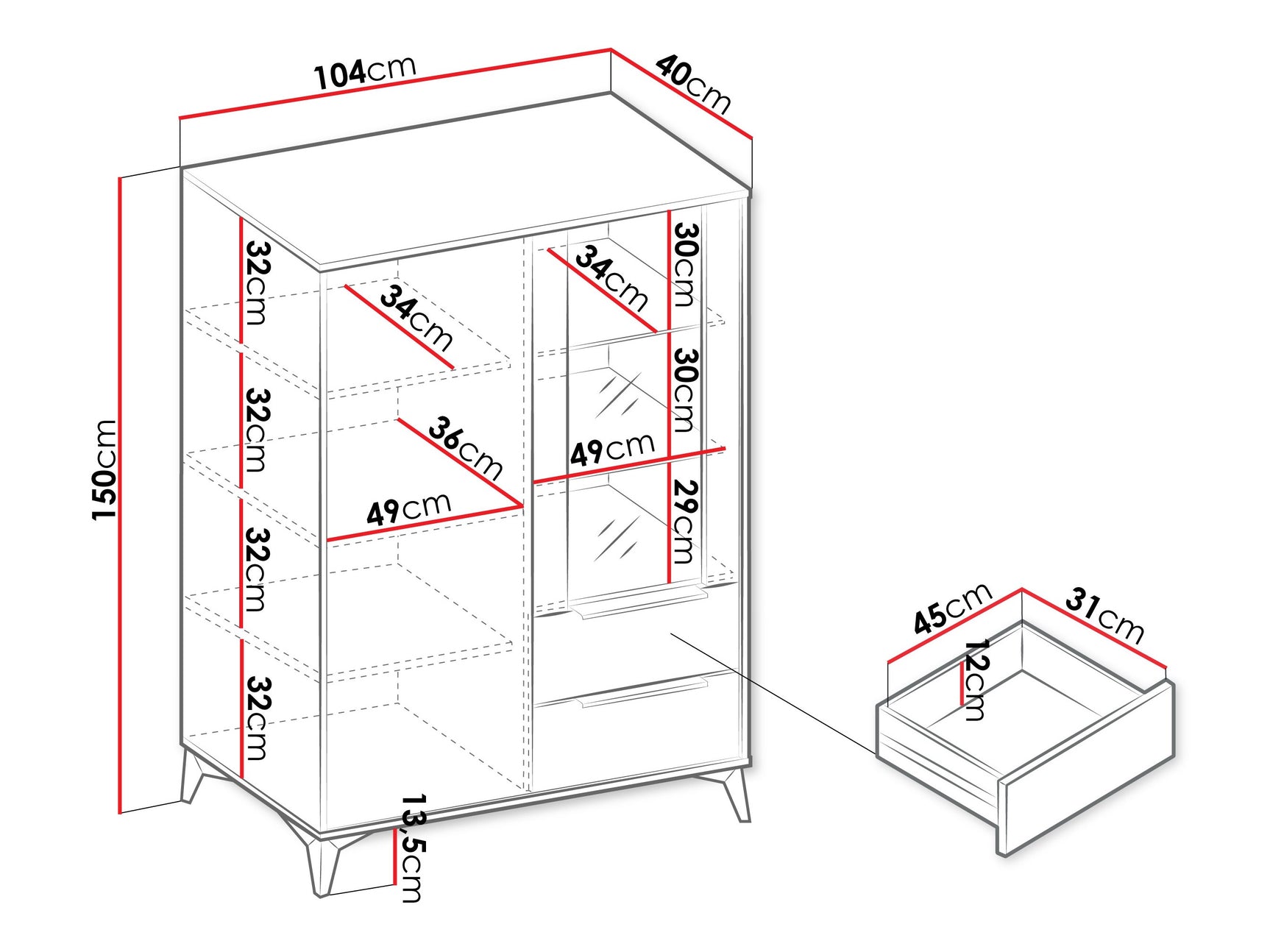 Reol Comfivo Camlue 111