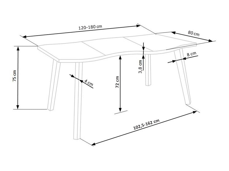 Bord Houston 1451 4089785