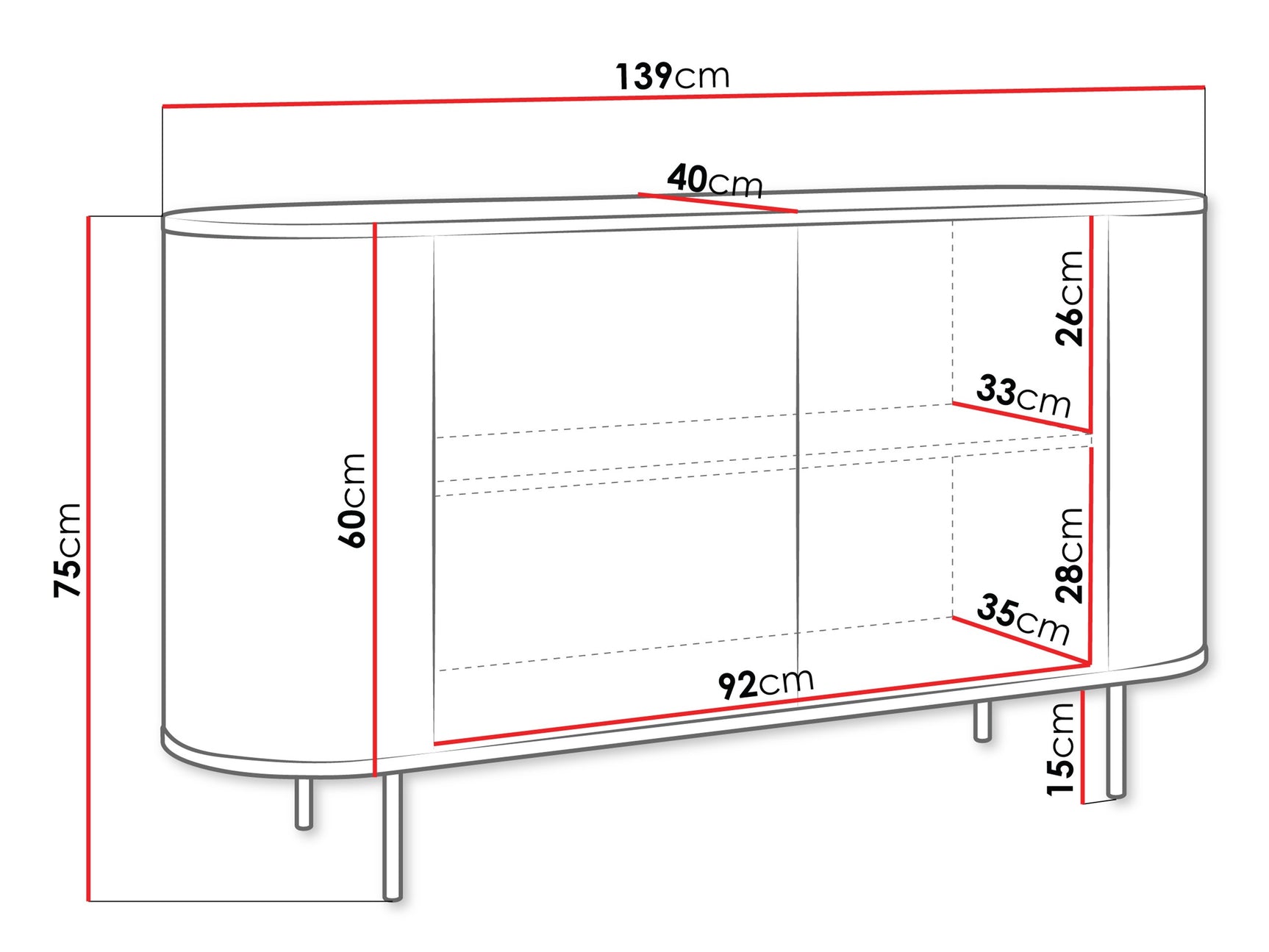 Skænk Comfivo Livtena 100
