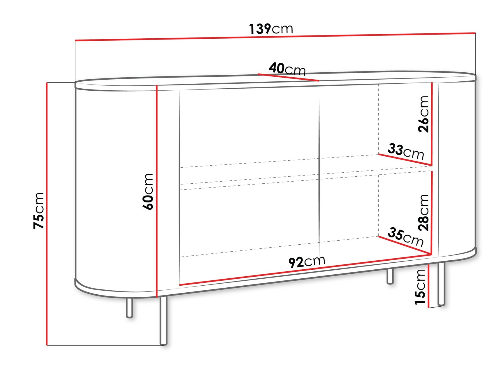 Skænk Comfivo Livtena 100