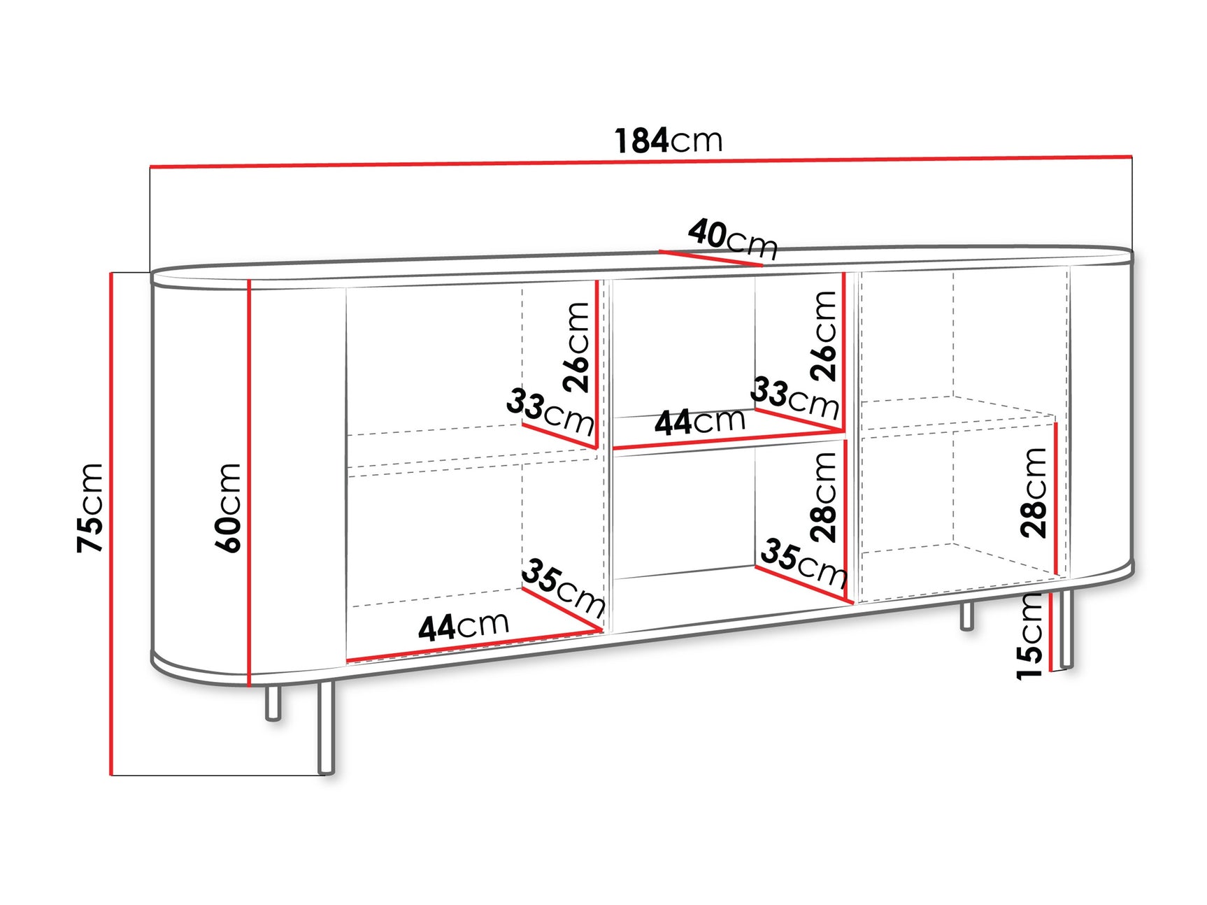 Skænk Comfivo Livtena 101