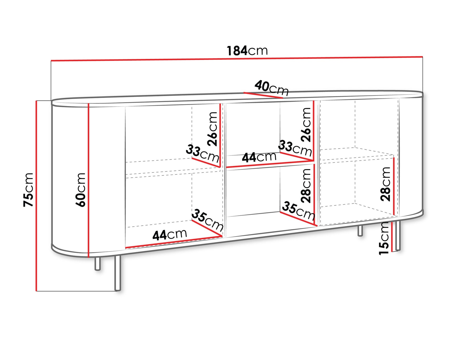 Skænk Comfivo Livtena 101