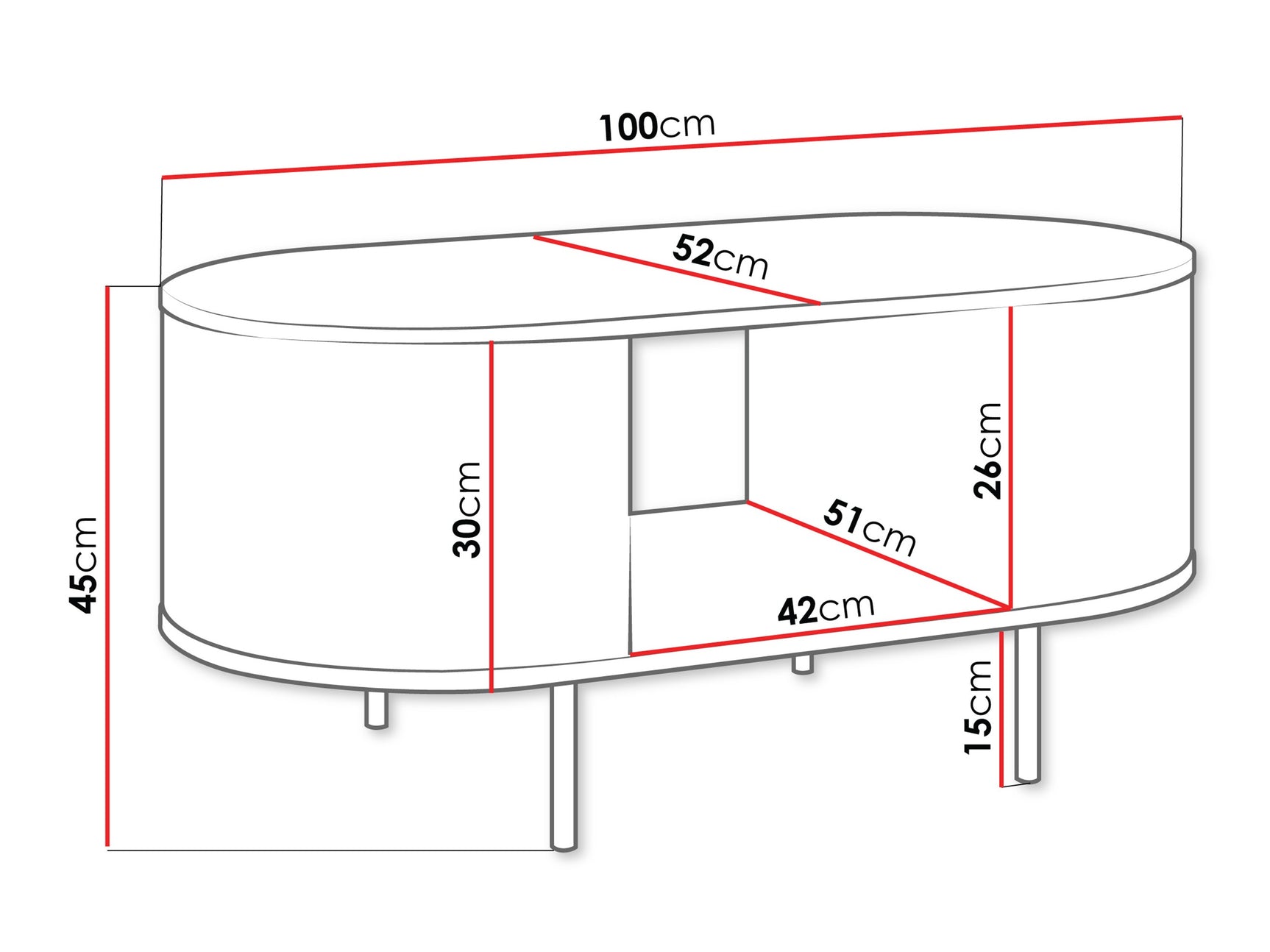 Sofabord Comfivo Livtena 104