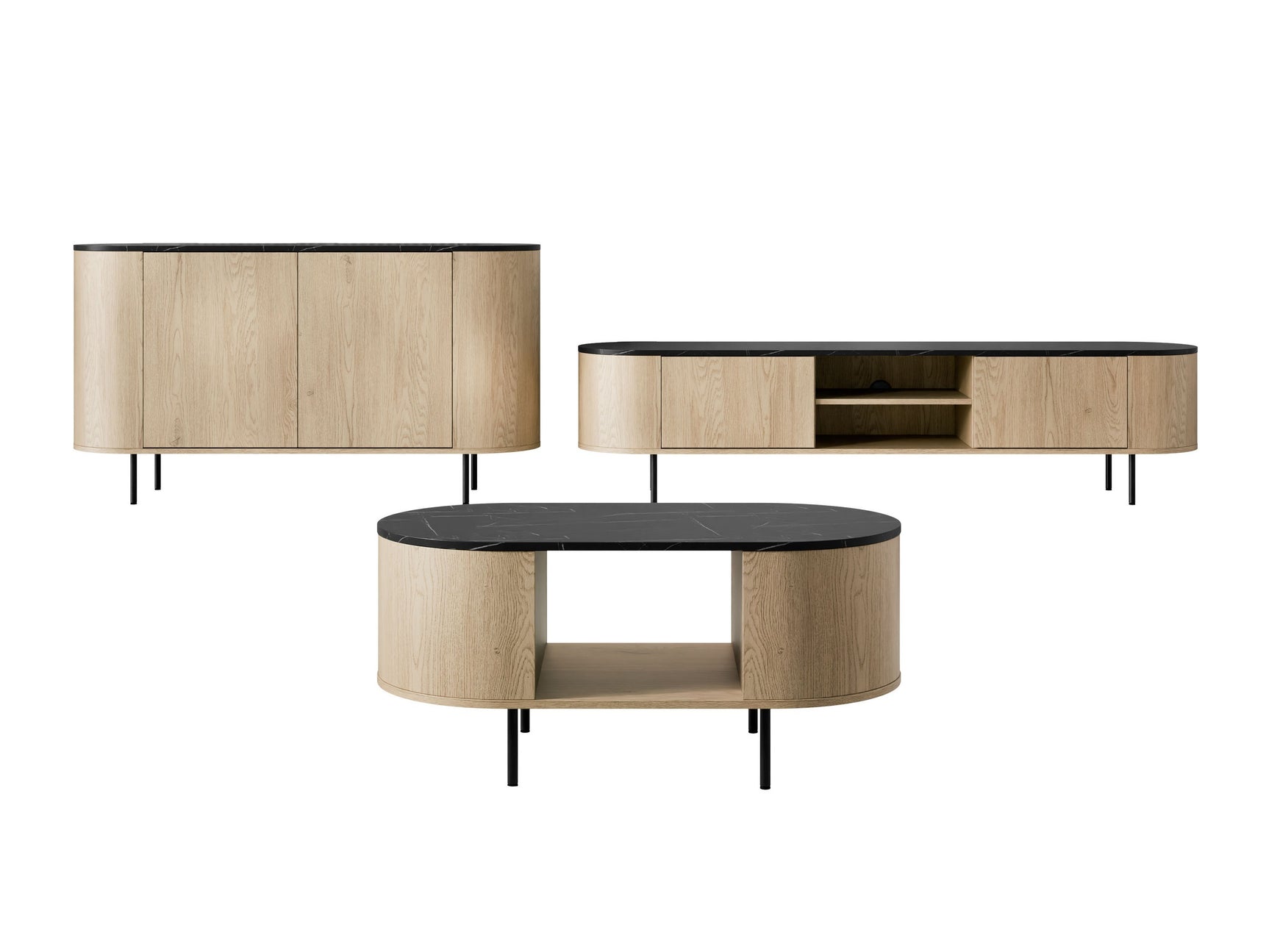 Stuemøbler-sæt Comfivo Livtena 105