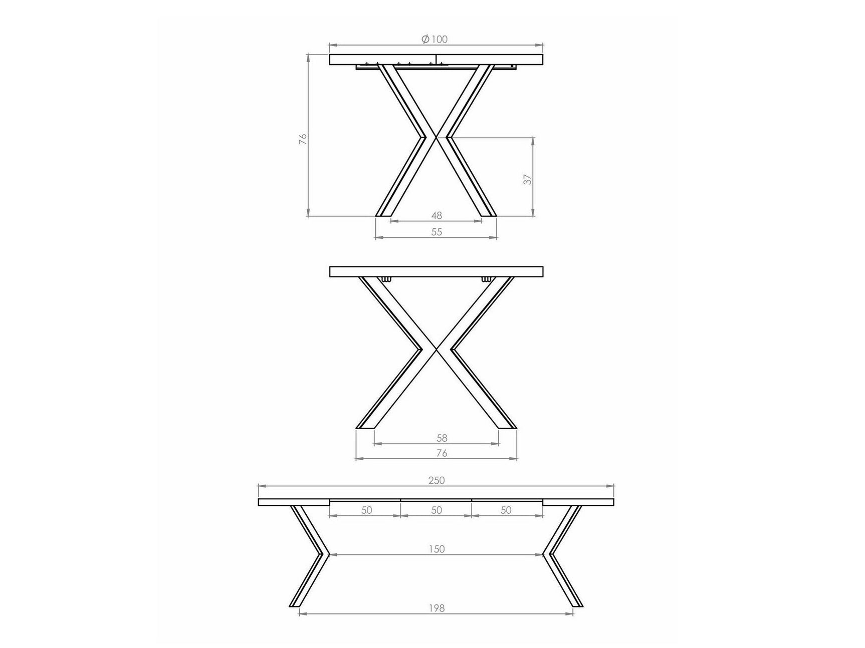 Bord Houston 1495 4096132