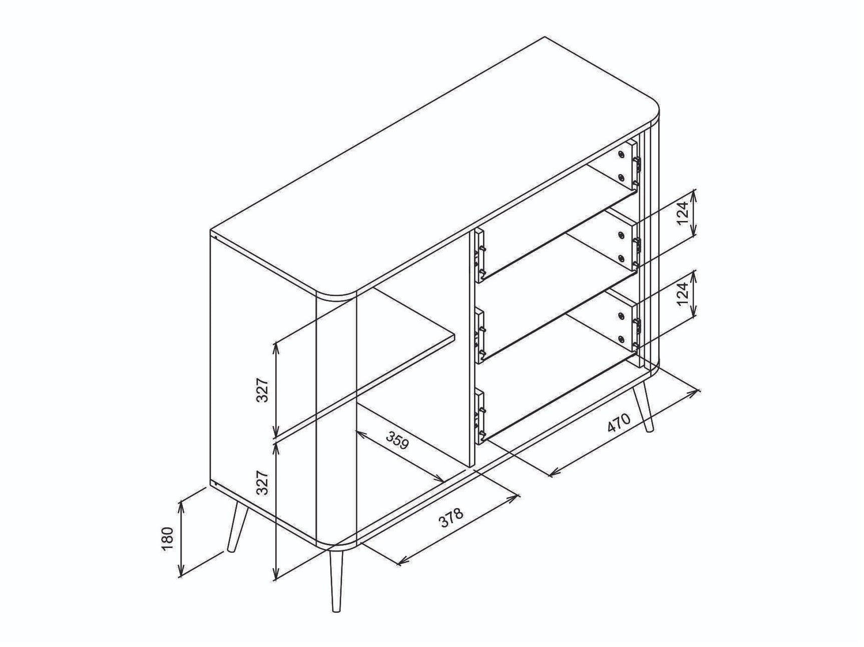 Kommode Levliva 102 4100685